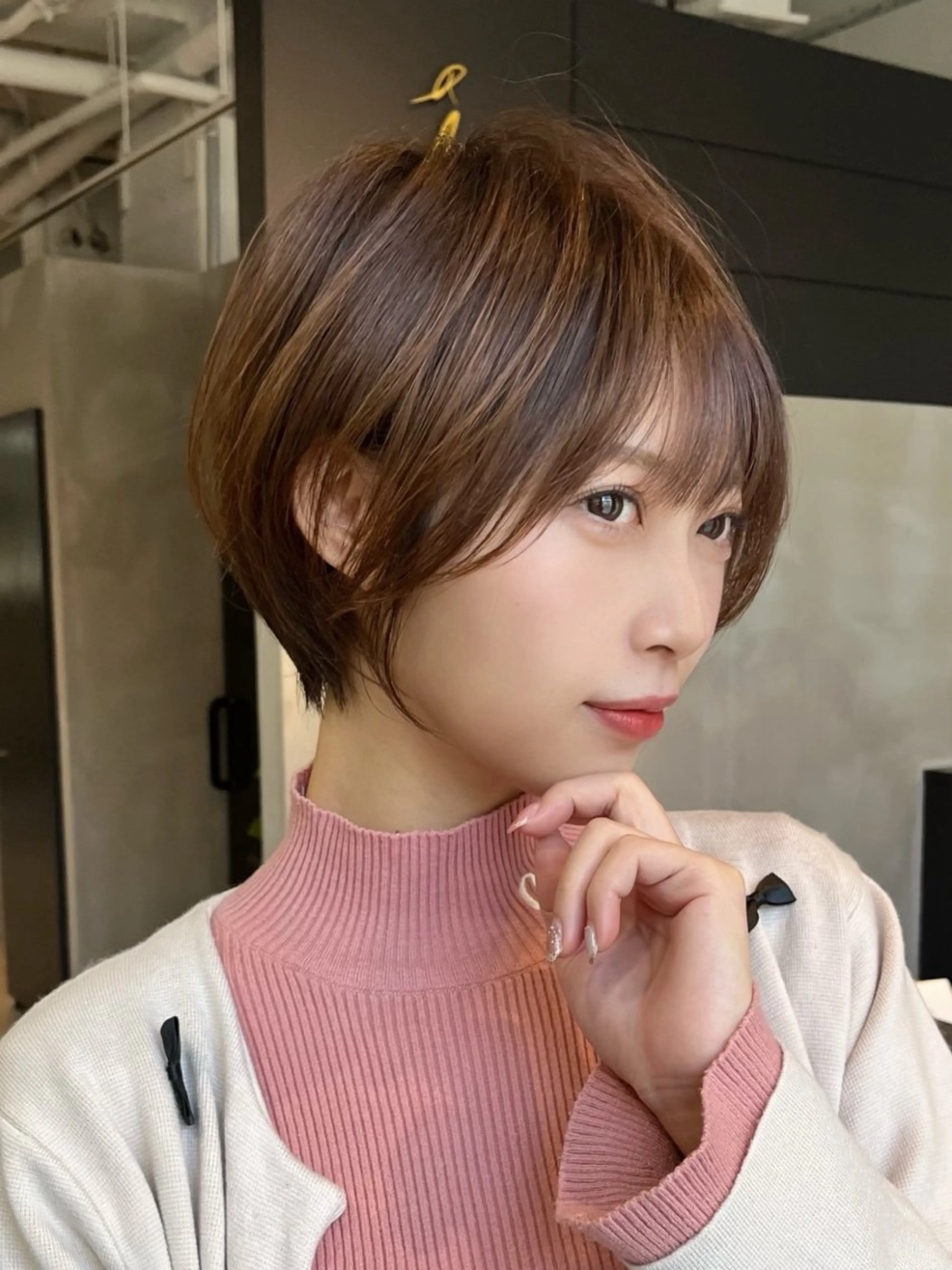 ショート ショート上手い人/ 東京/銀座/なかじのヘアスタイル