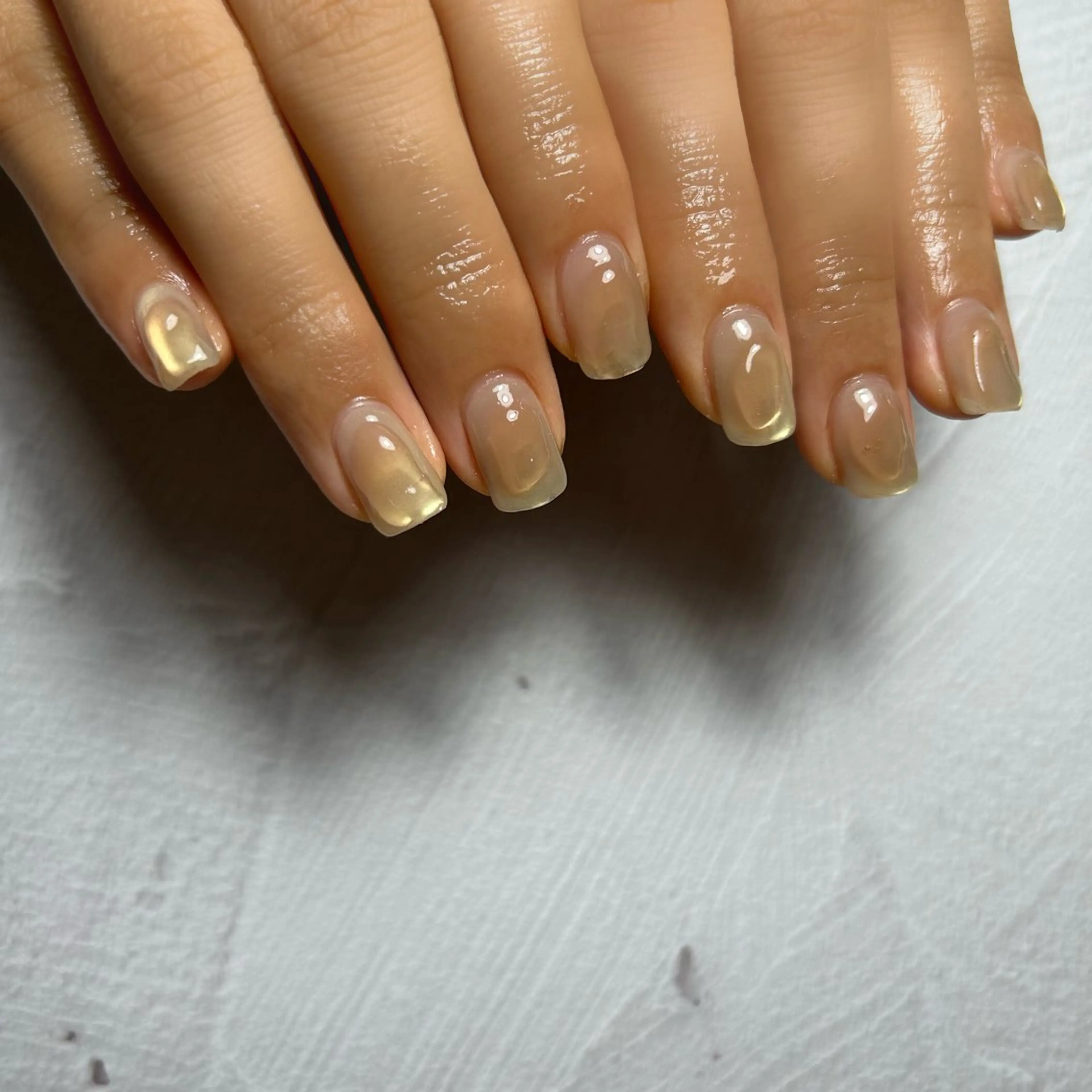 ネイル 春ネイル soa.Aika 自爪育成のネイルデザイン