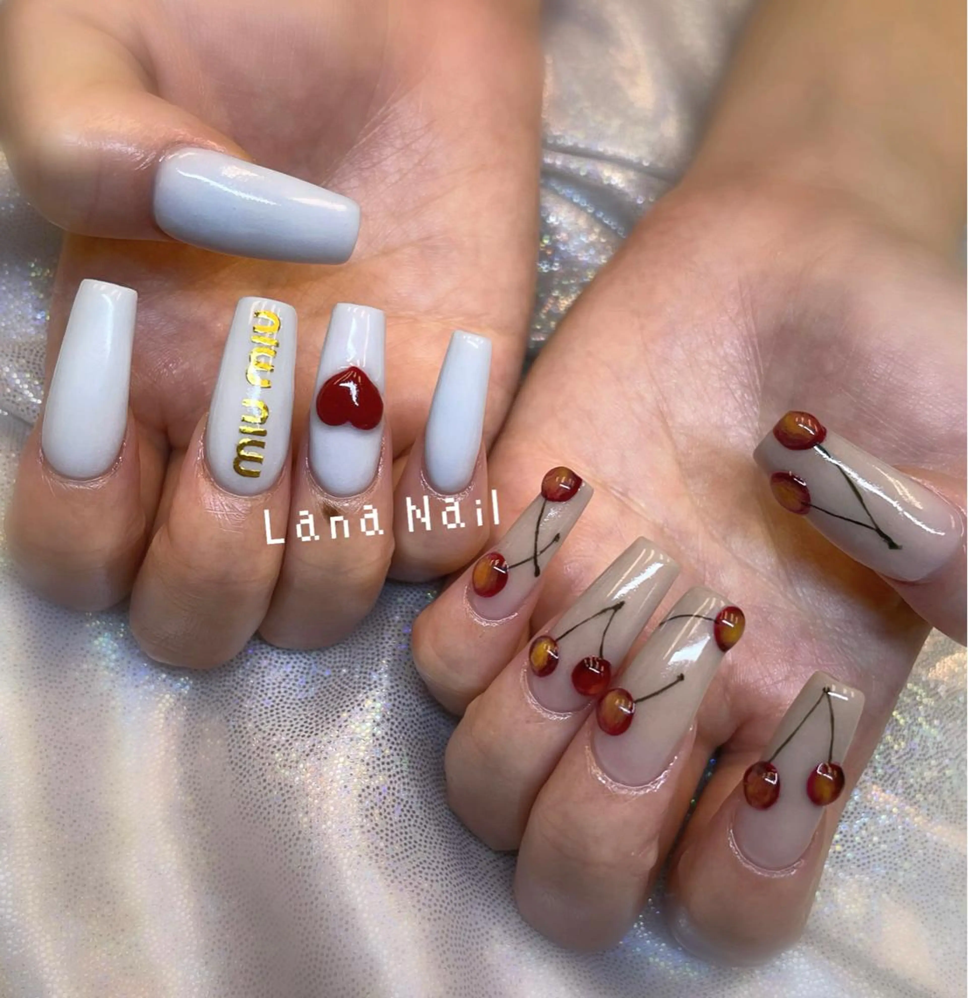 ネイル スカルプネイル Lana Nailのネイルデザイン