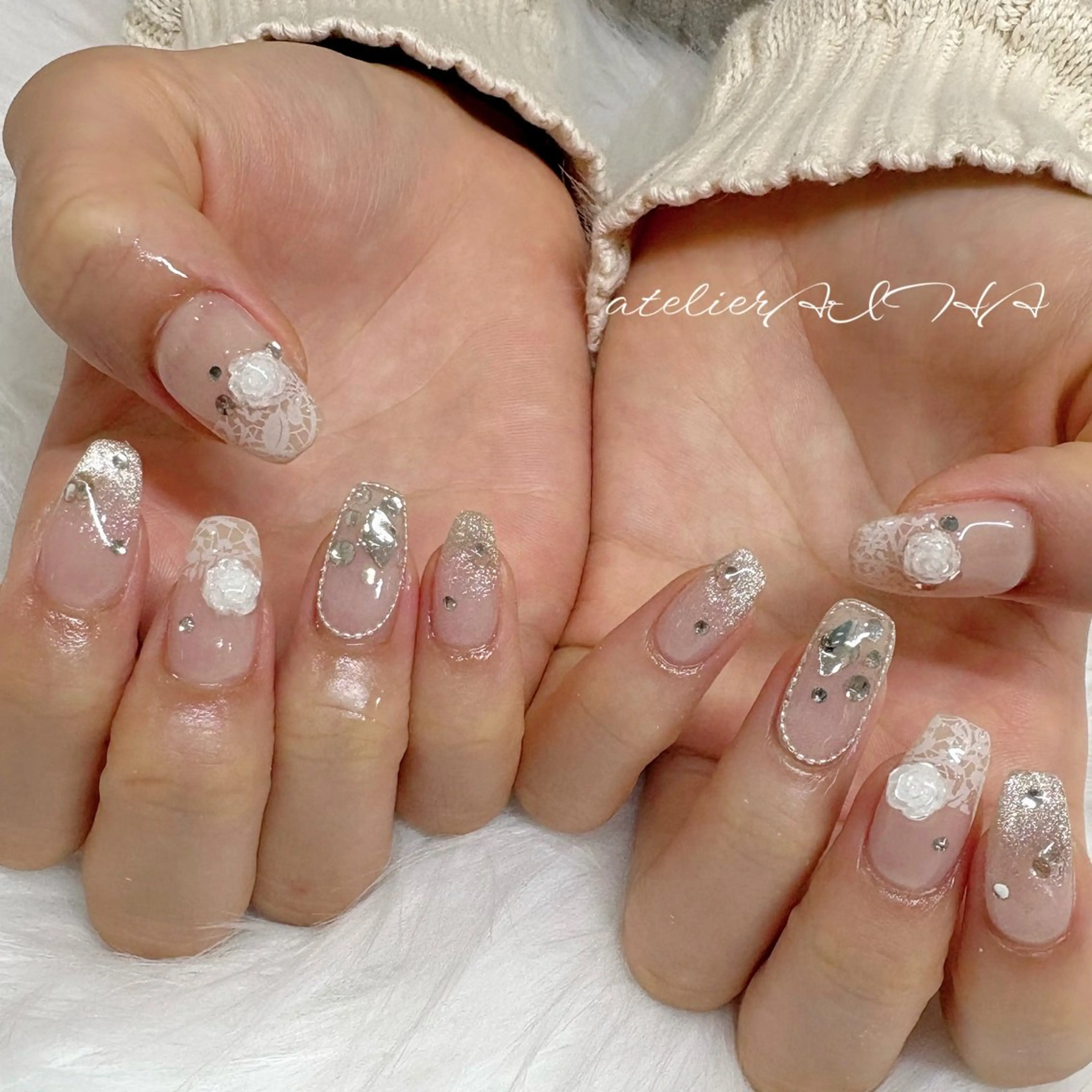 ネイル ハンドネイル アトリエAIHA★ フィルイン推奨サロンのネイルデザイン