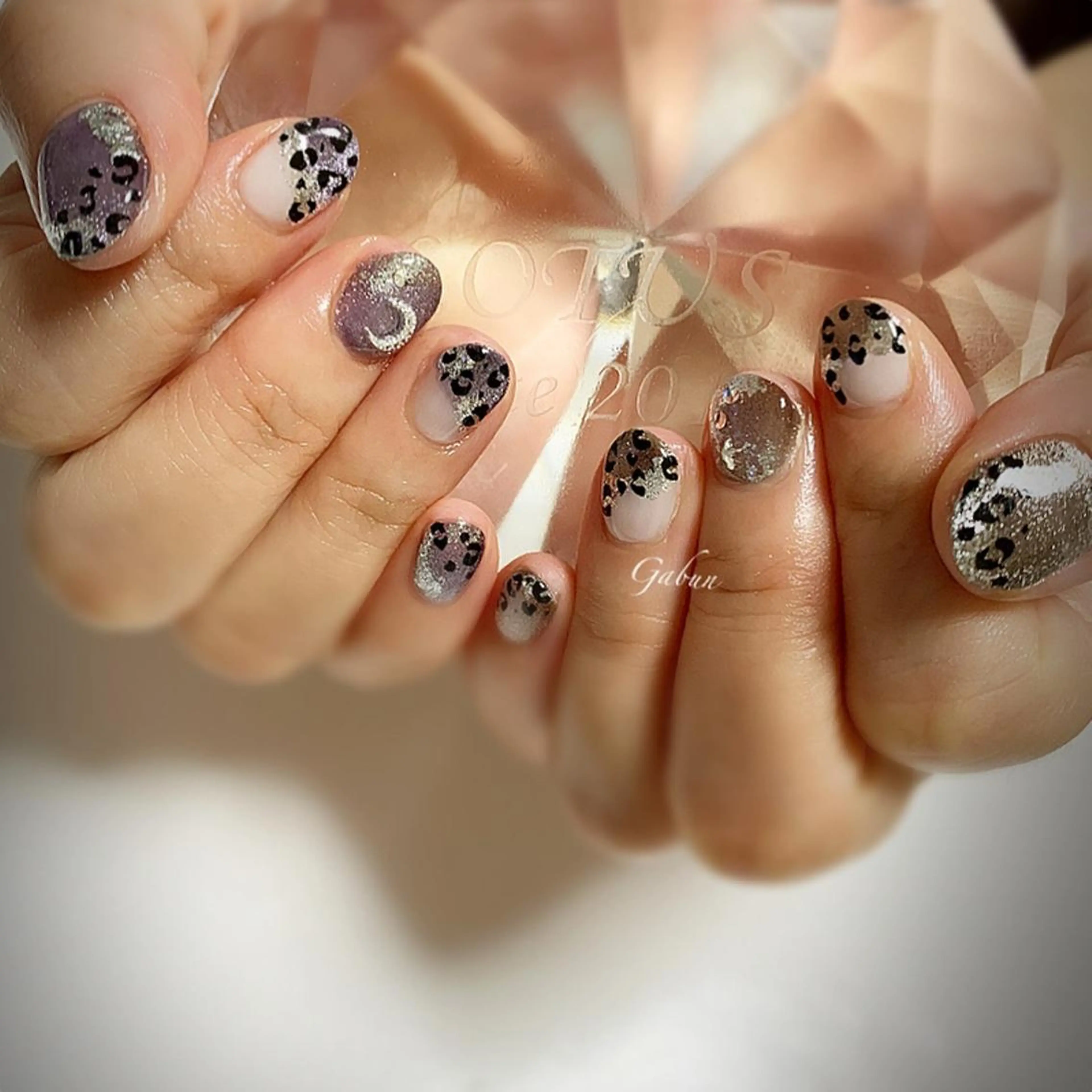 ネイル マグネットネイル ハンドネイル ハンドケア LOTUS ネイルサロンのネイルデザイン