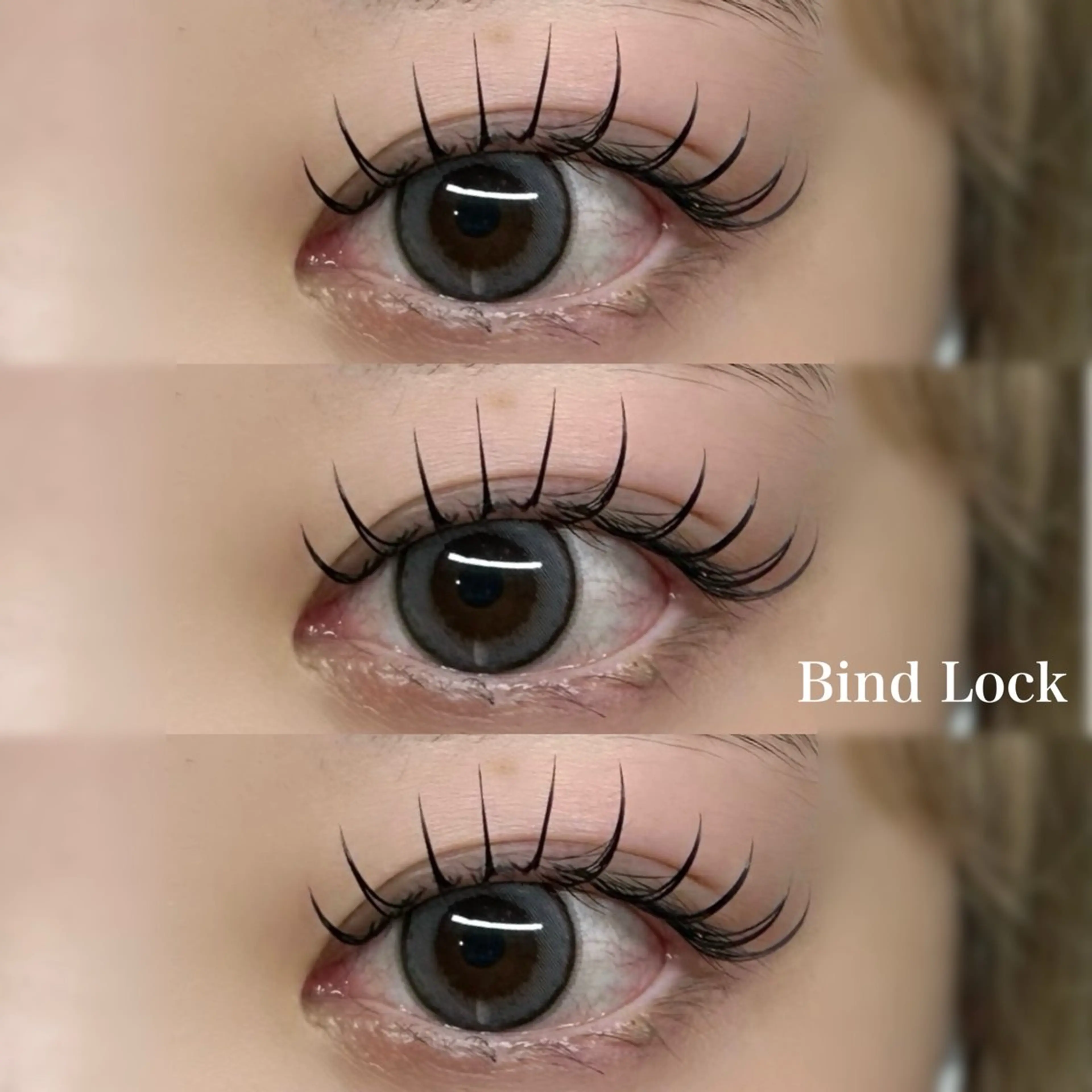 マツエク・マツパ マツエク NOA名駅束感まつげ ×眉毛SENA‪🎀のマツエク・マツパデザイン