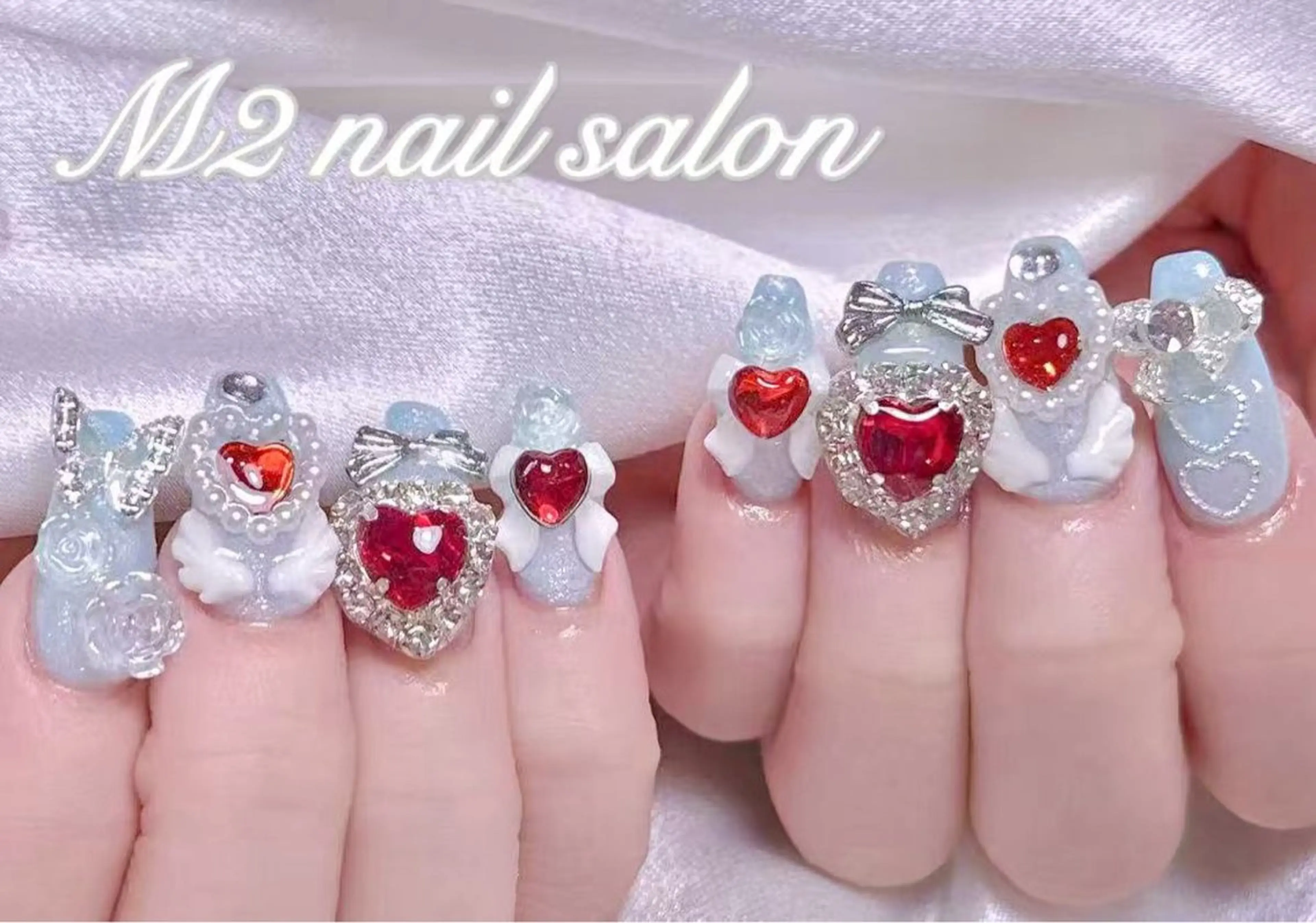 ネイル ハンドネイル 長さだし専門店 M2　rikaのネイルデザイン