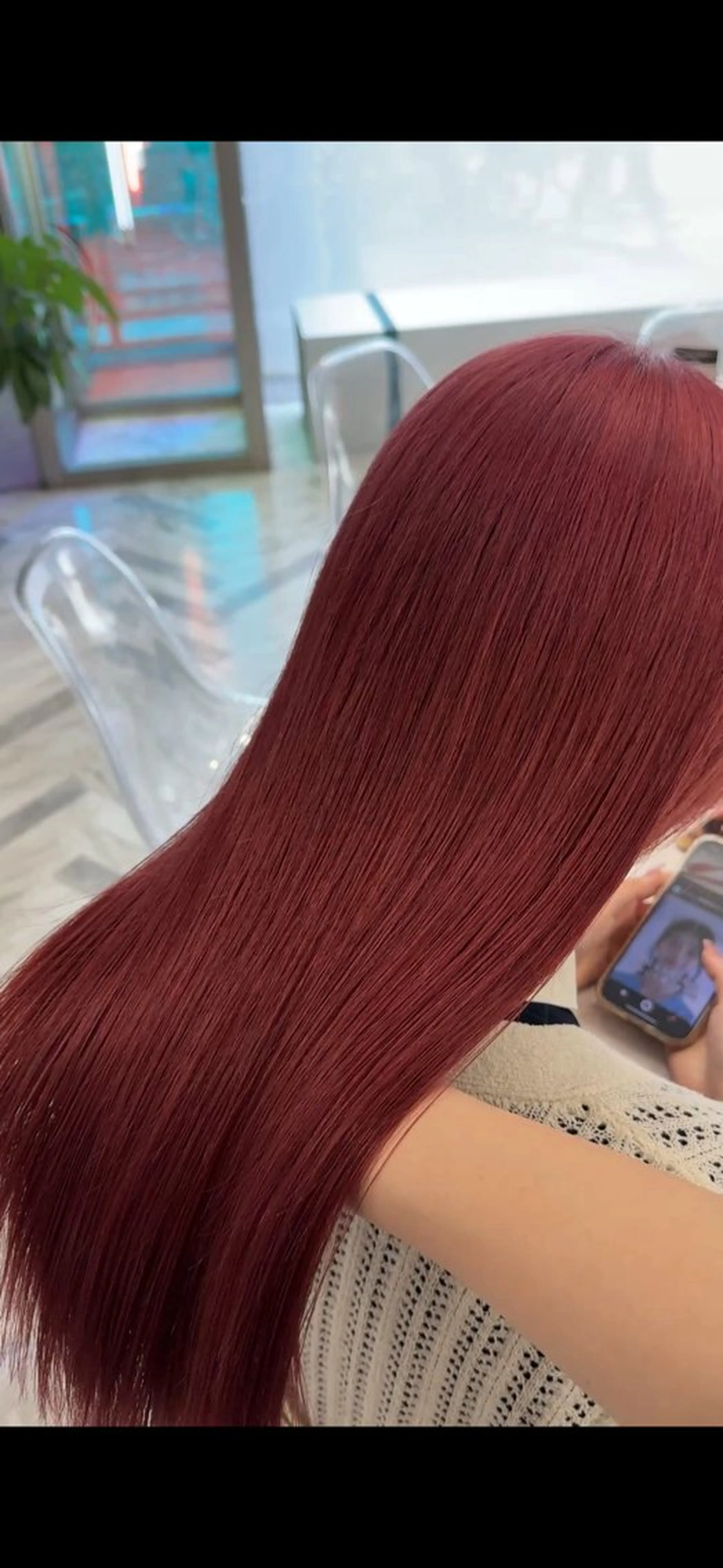 カラー ブリーチ ケアブリーチ デザインカラー ダブルカラー イヤリングカラー 酸性ストレート /ハイトーン/つばさのヘアスタイル