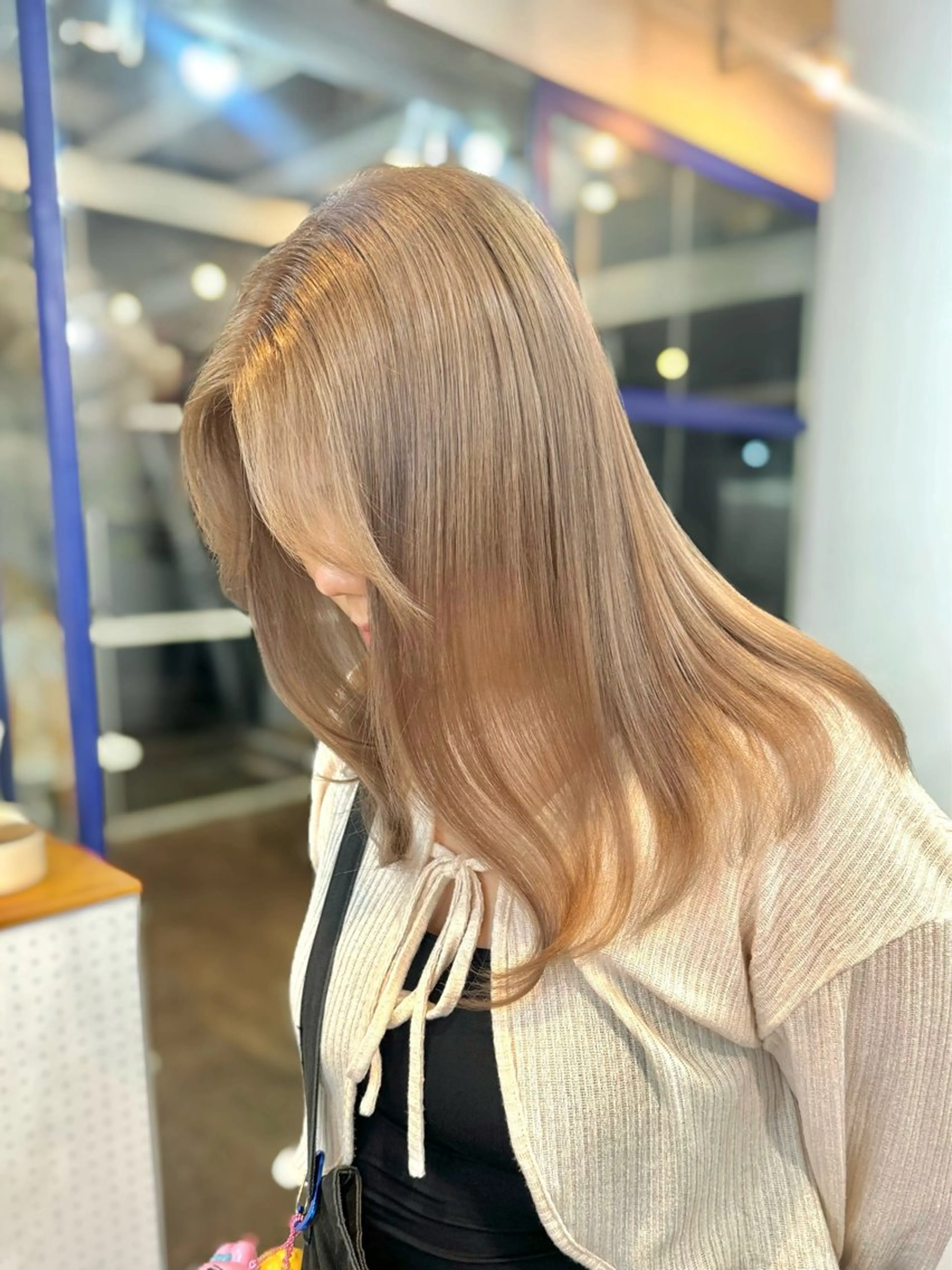 ブリーチ無しダブルカラー🥣の写真