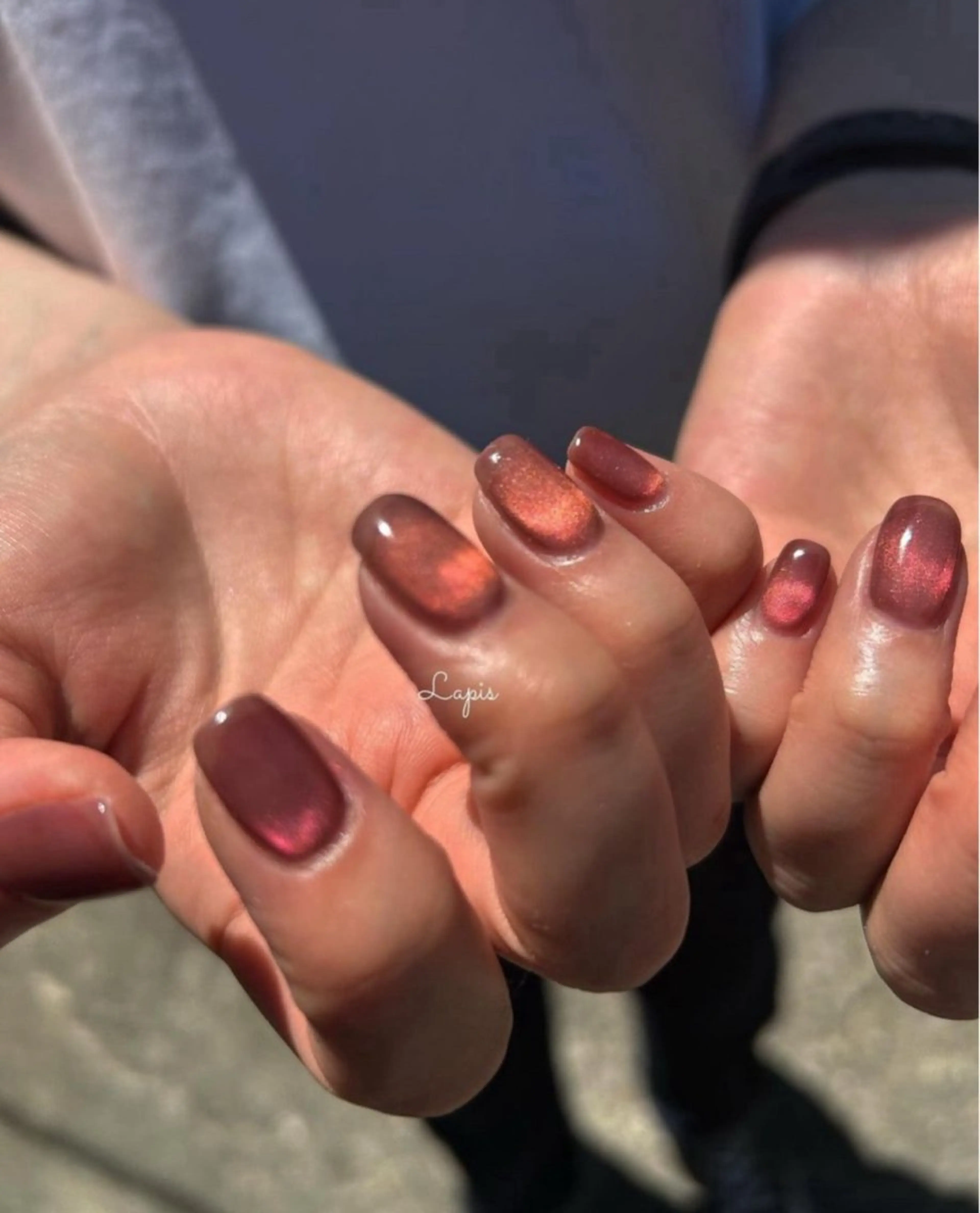 ネイル ハンドネイル Lapis *のネイルデザイン