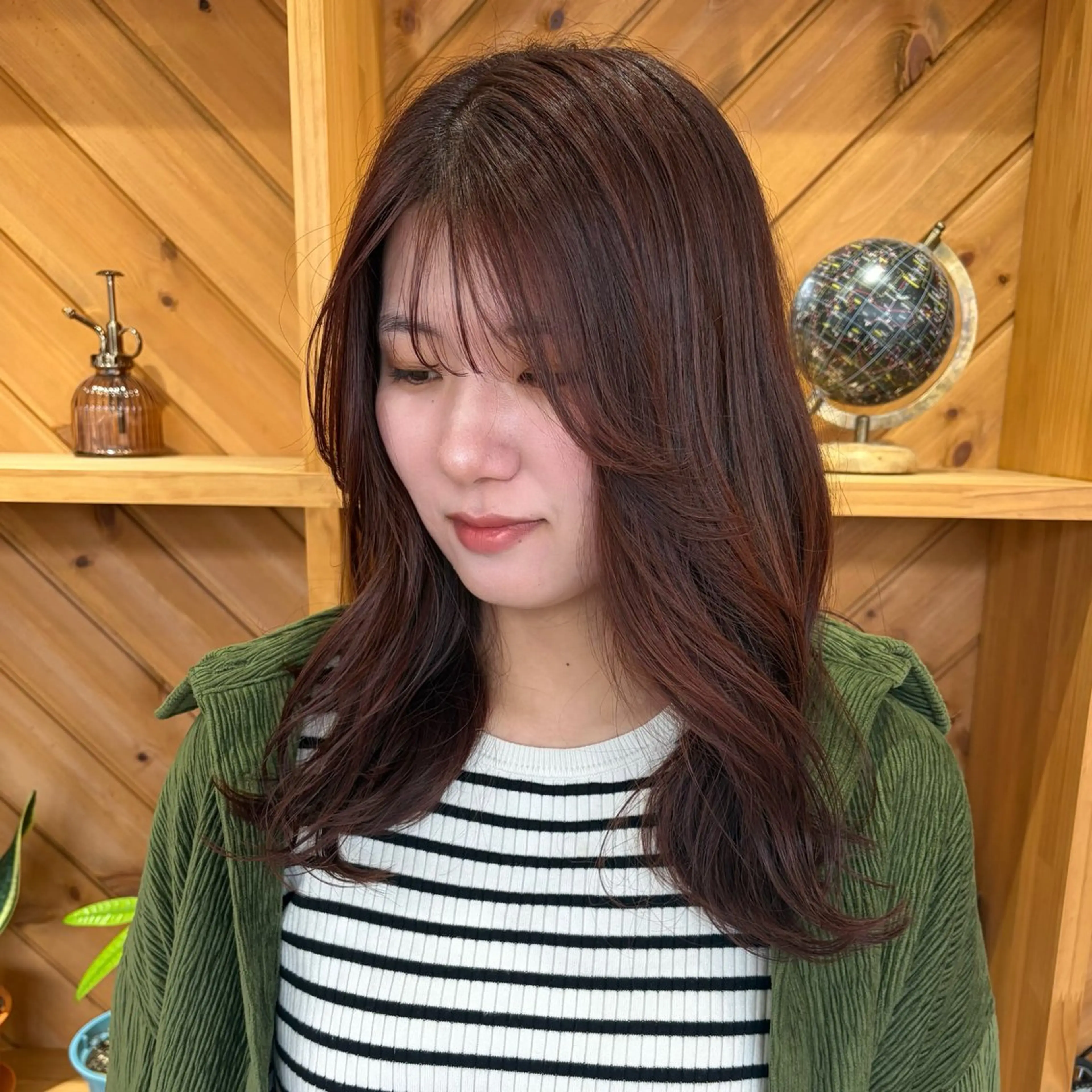 カラー ブラウンカラー ヘアカラー トリートメント 中野 莉子のマツエク・マツパデザイン