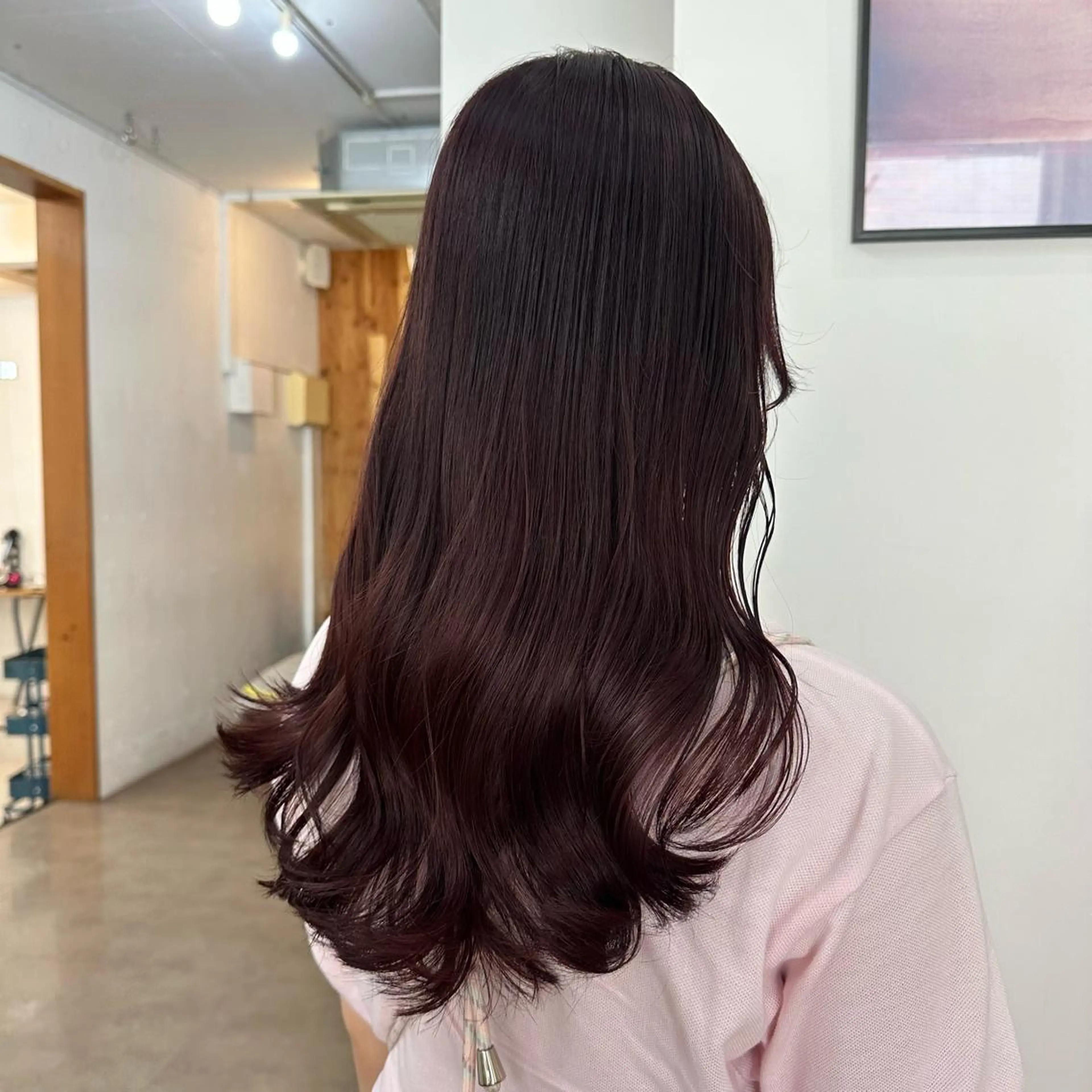 セミロング カラー 🪭risa 暖色/レイヤー🪭のヘアスタイル