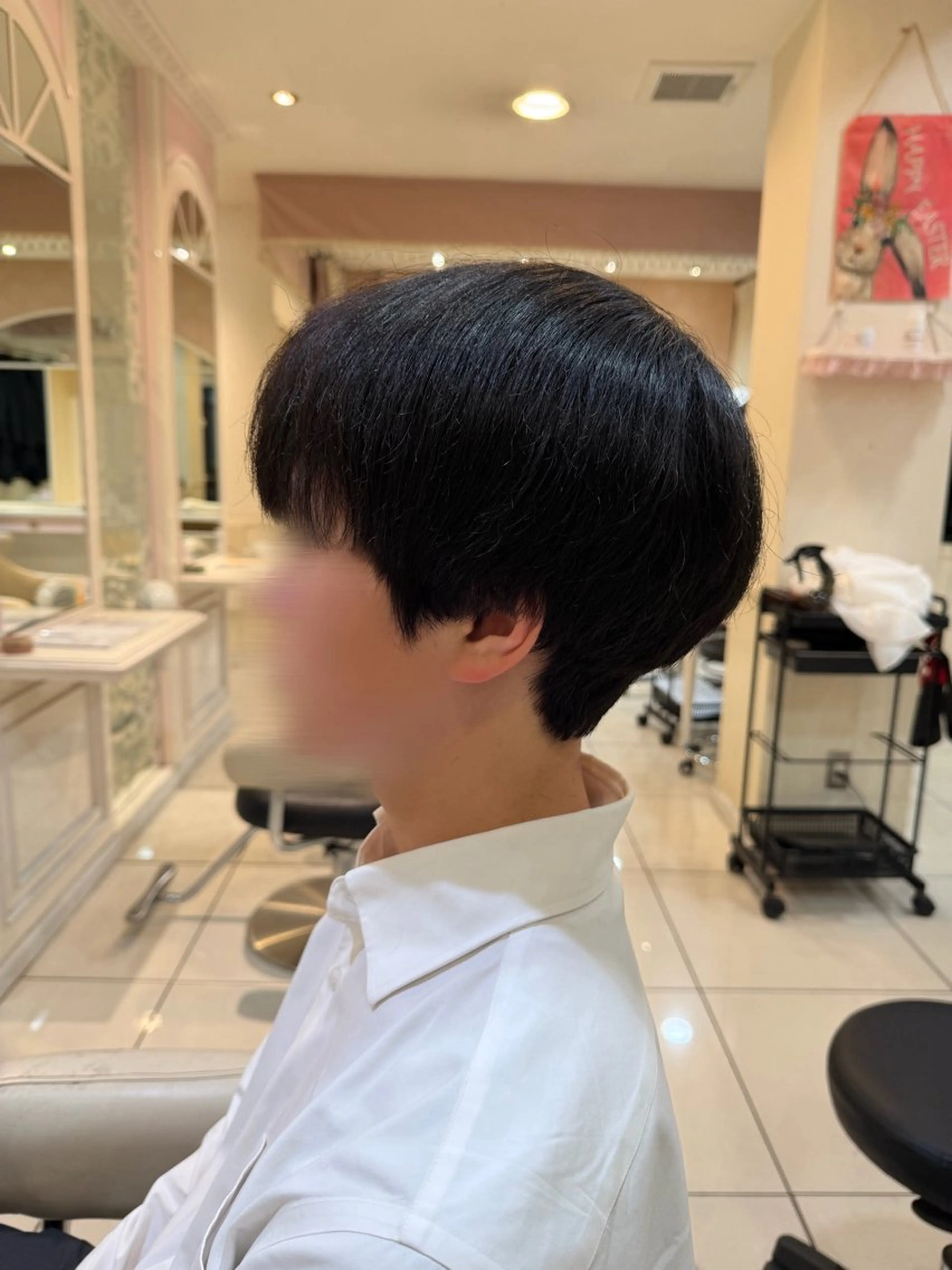 メンズ ツヤ重視 ワンカラー🫧Mioのヘアスタイル