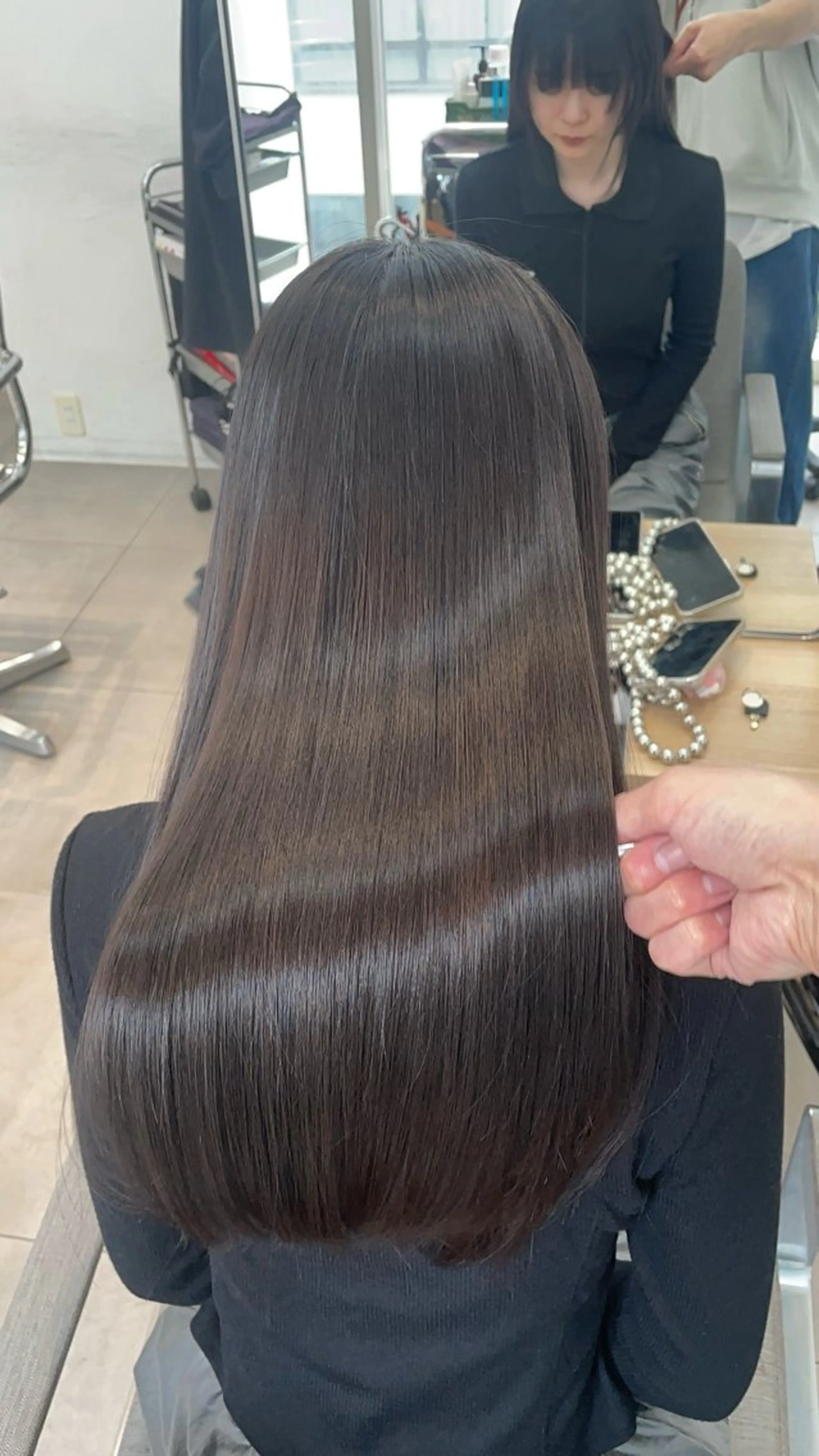 ロング カラー 髪質改善 ✨髪質改善✨美髪 矯正🫧小泉のヘアスタイル