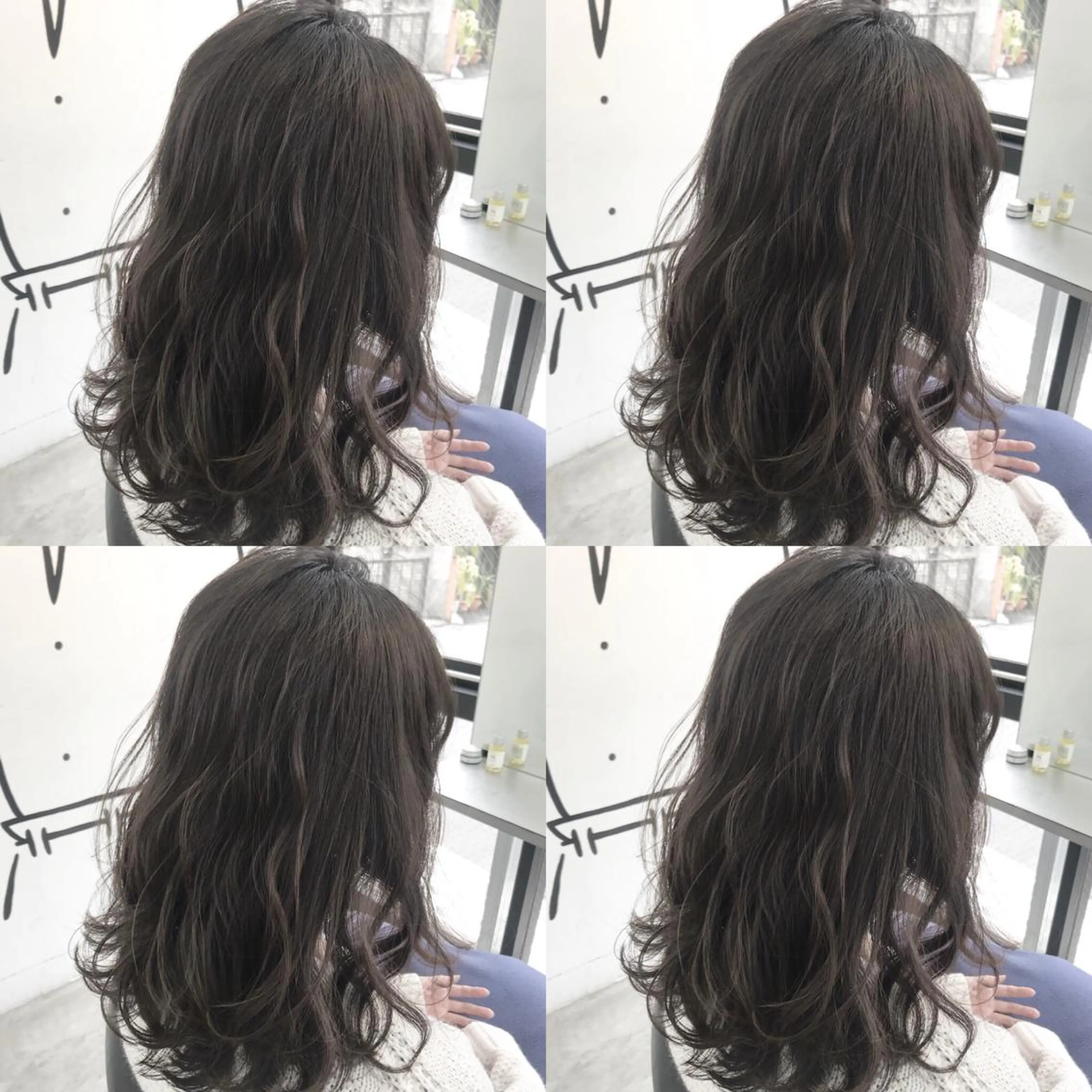 セミロング カラー ヘアアレンジ ベージュカラー 垢抜け案内人 鈴木聖矢✂️のヘアスタイル