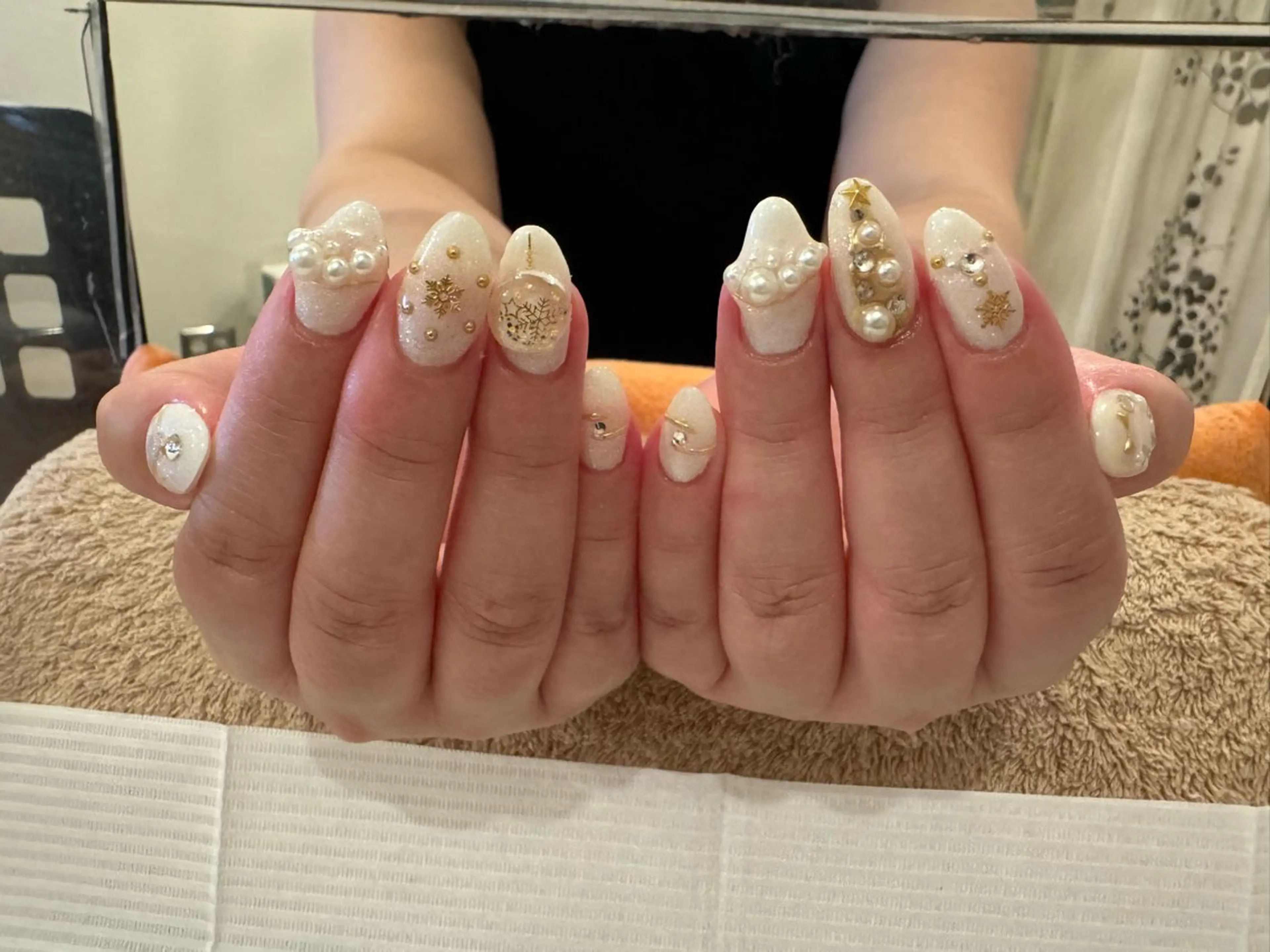 ネイル 冬ネイル クリスマス リオッサ オブ ラグーン神戸店のエステ・リラクイメージ