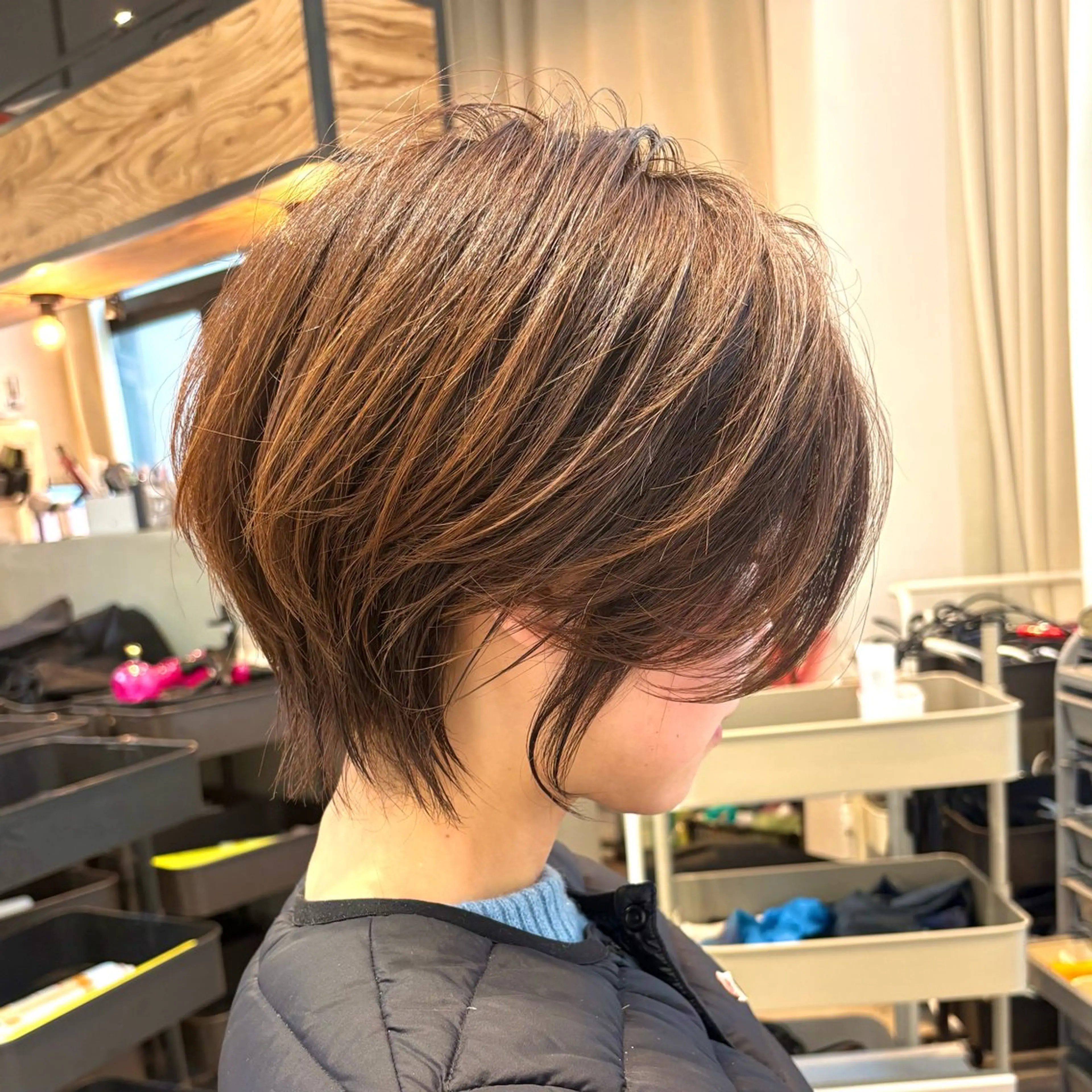 ショート カット 大人可愛いショート/ 大阪/堀江/池田雄輝のヘアスタイル