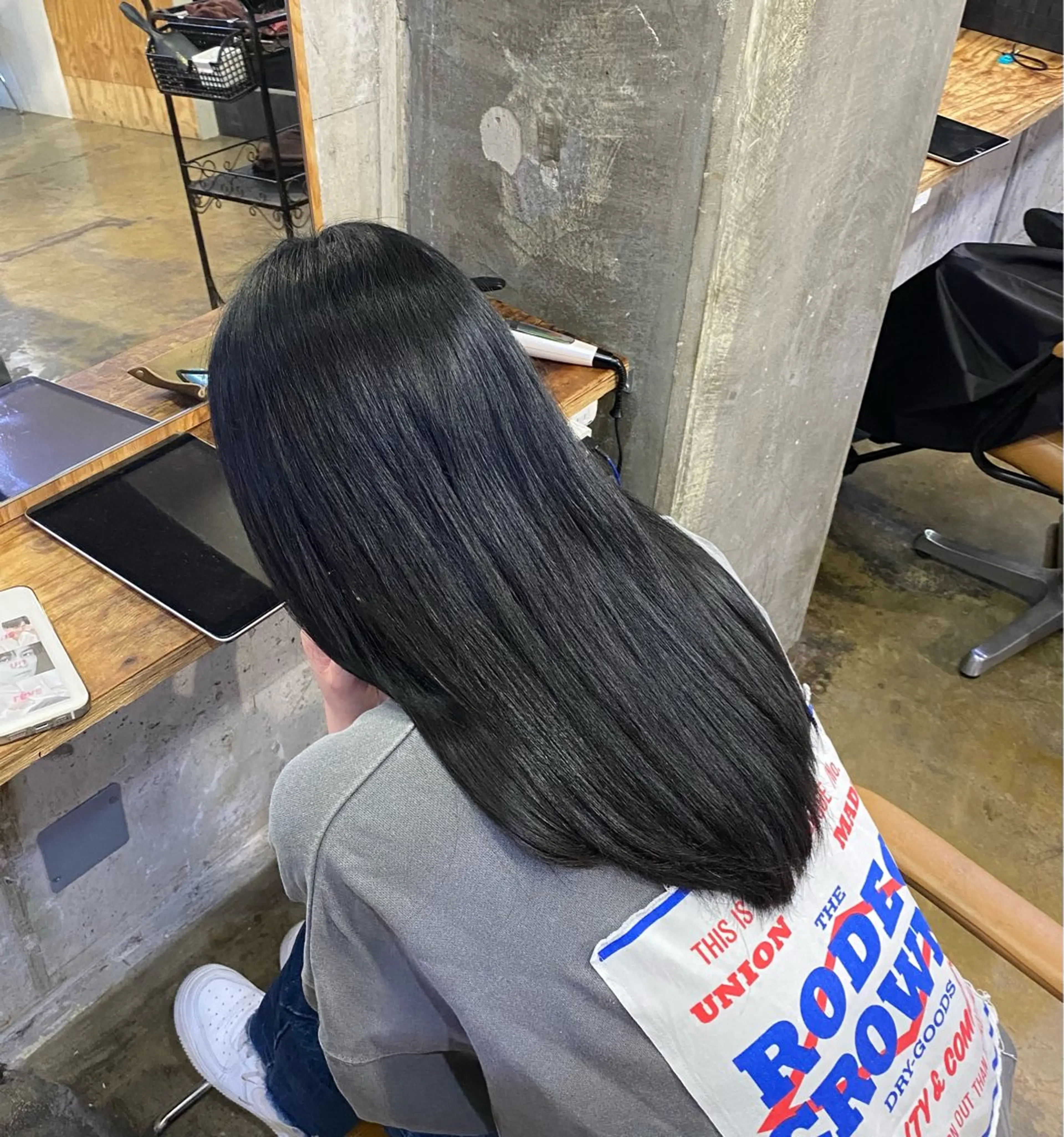 ロング カラー ブリーチカラーと、髪 質改善。HARUKAのヘアスタイル