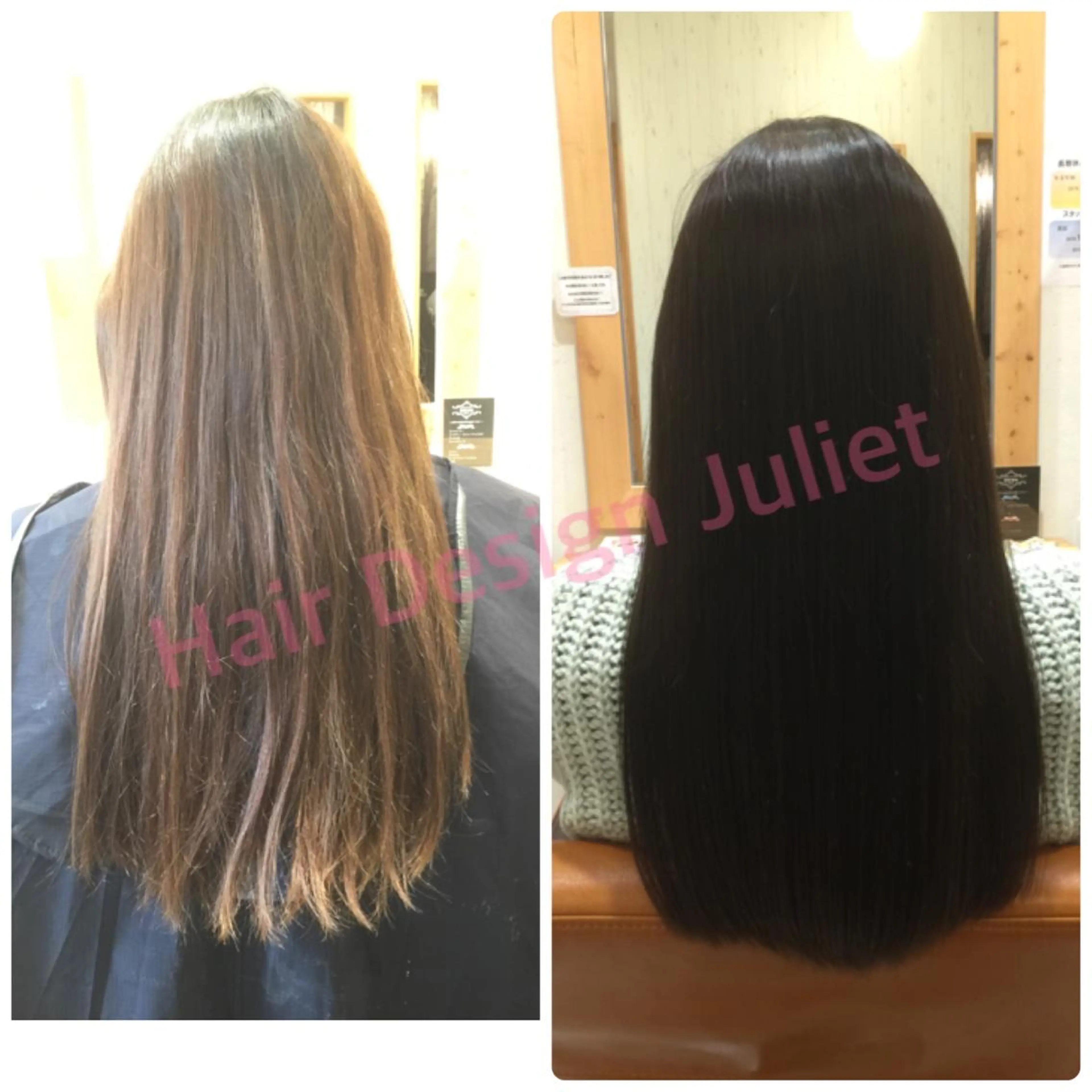 ロング カラー 髪質改善 縮毛矯正 ツヤ髪専門美容師 桑原 和誠のヘアスタイル