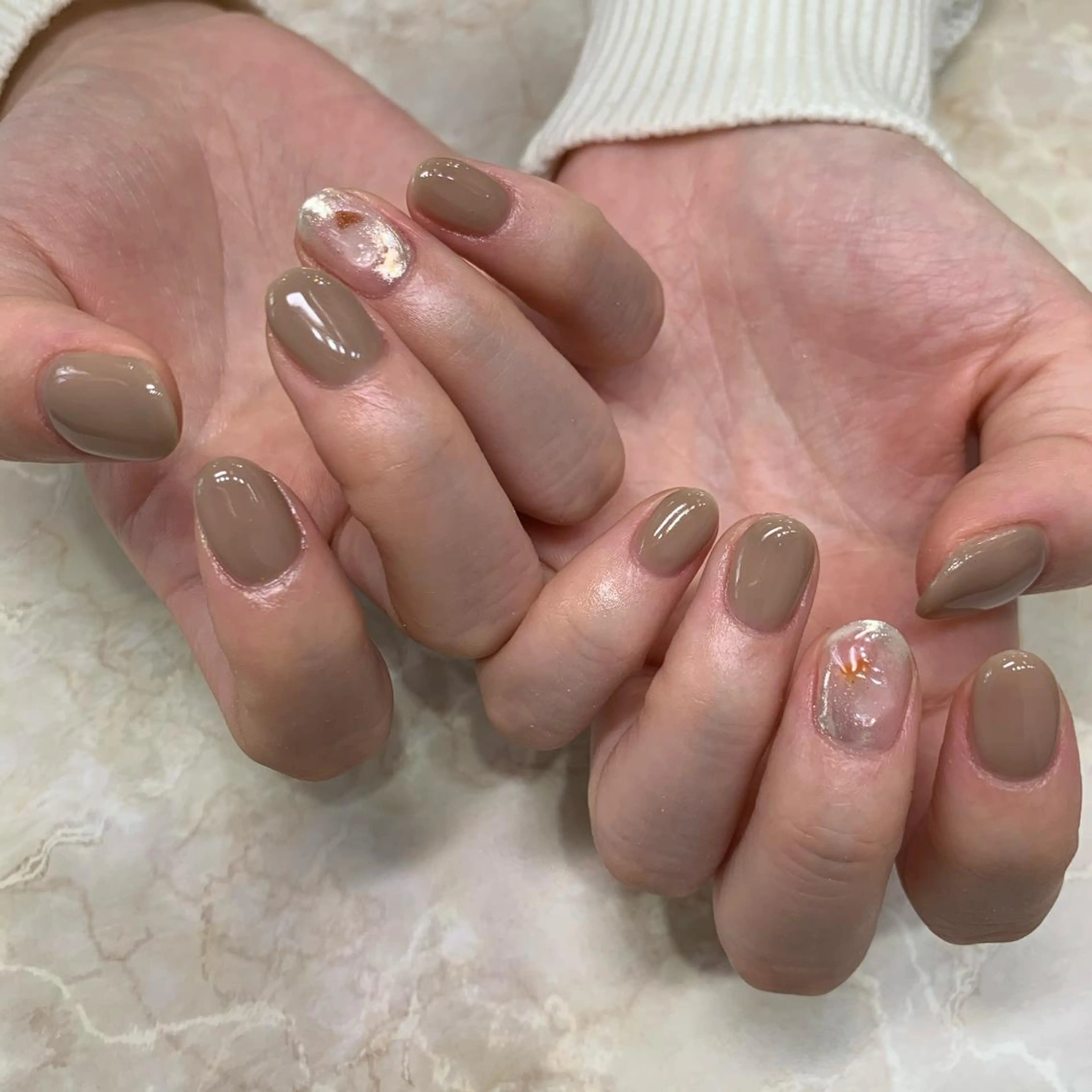 ネイル 新宿ニュアンスネイル makotoのネイルデザイン