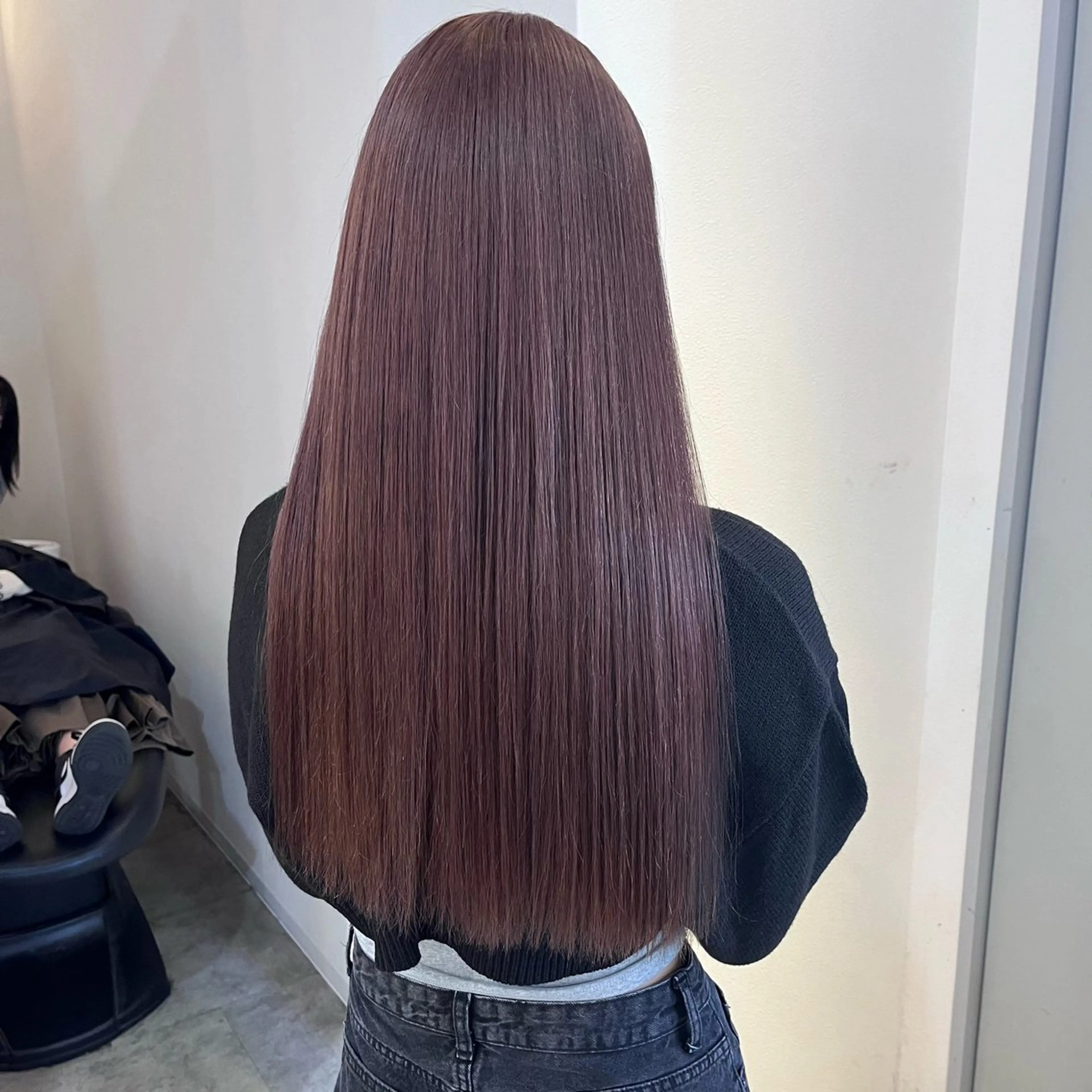 ロング カラー カット ヘアカラー トリートメント 梅田/髪質改善カラー ❄︎ mikiのヘアスタイル