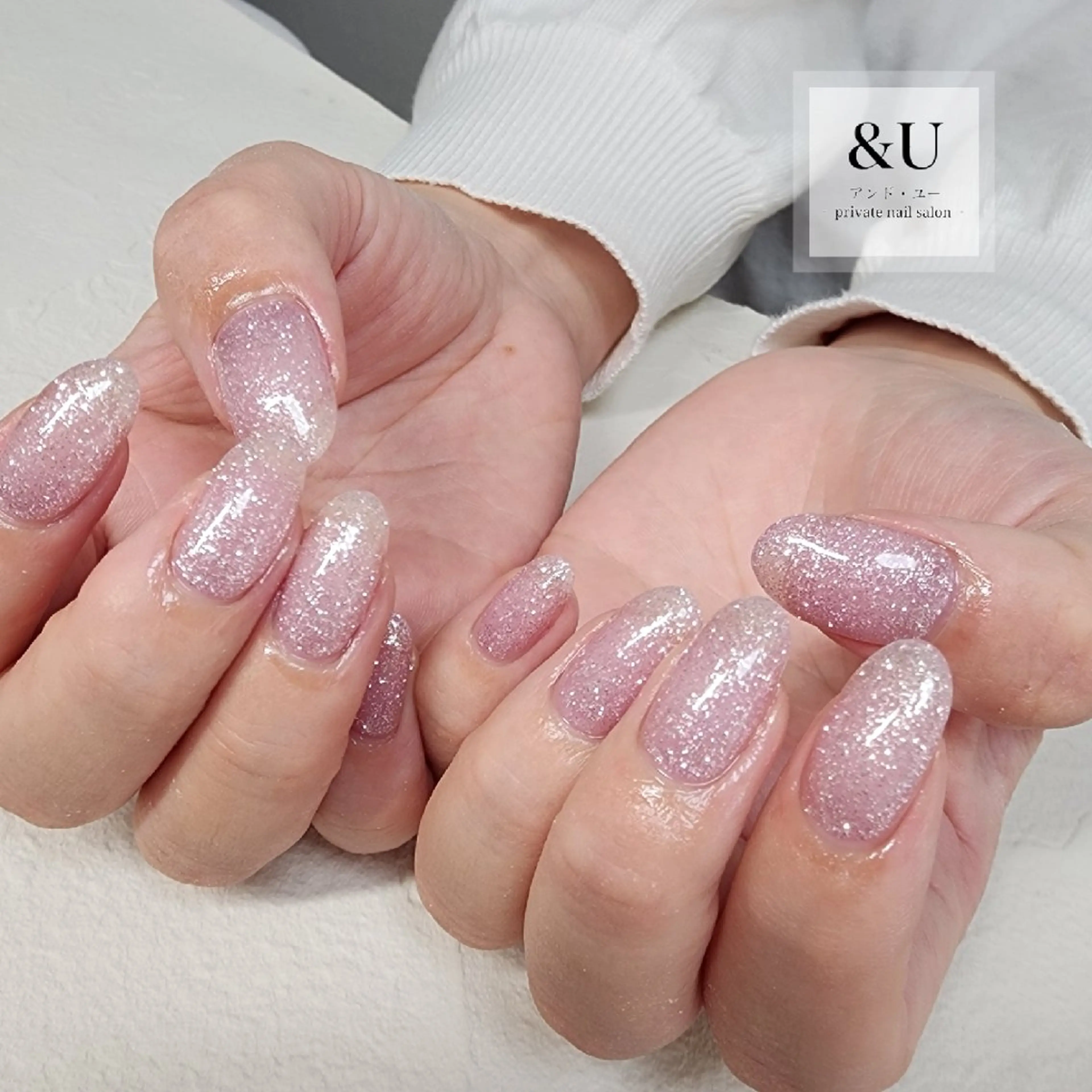 ネイル フラッシュネイル ロングネイル ハンドネイル &U (アンド・ユー)のネイルデザイン