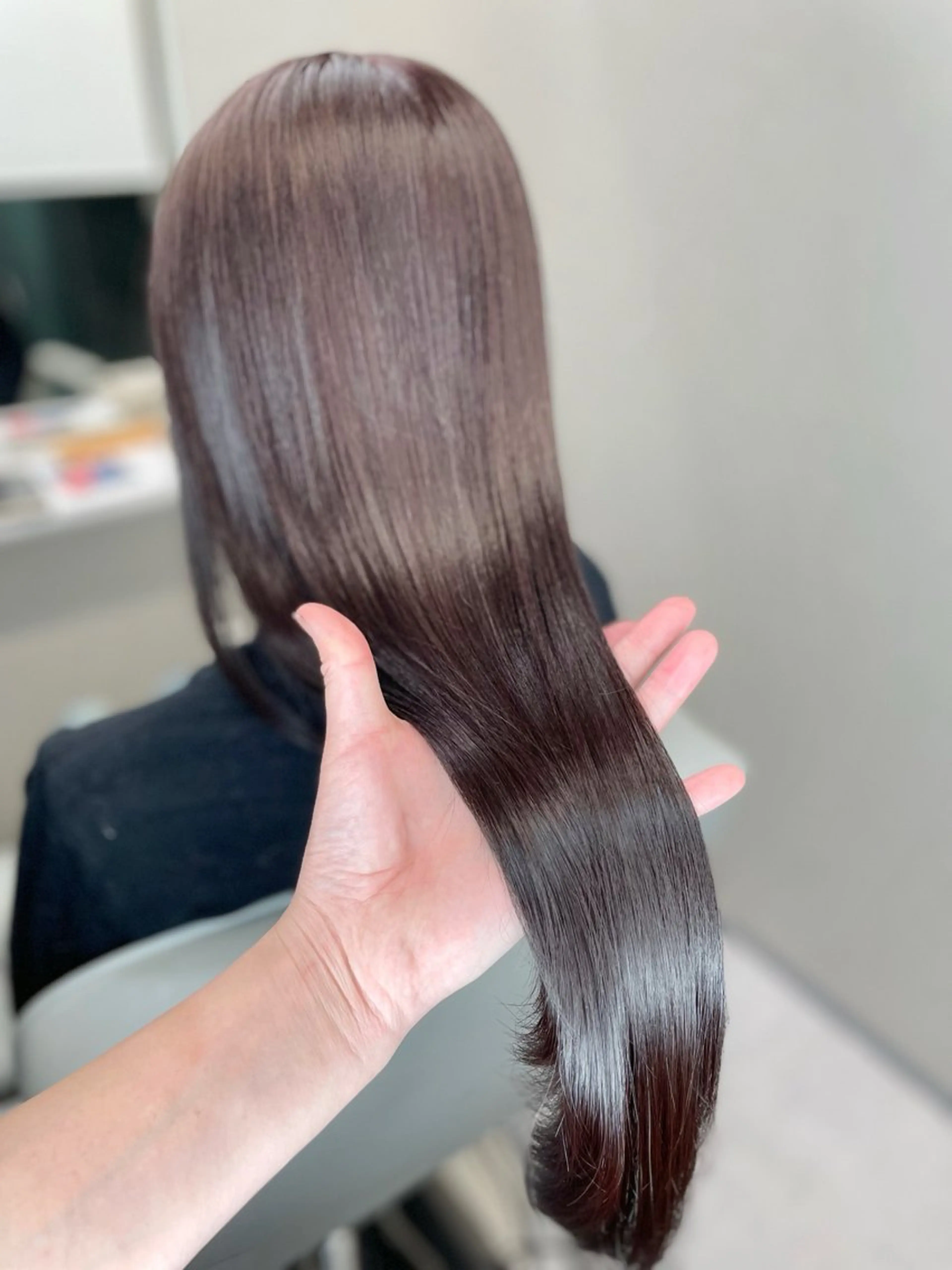 ロング 髪質改善 トリートメント 酸熱トリートメント トリートメント 今井 勝也のヘアスタイル