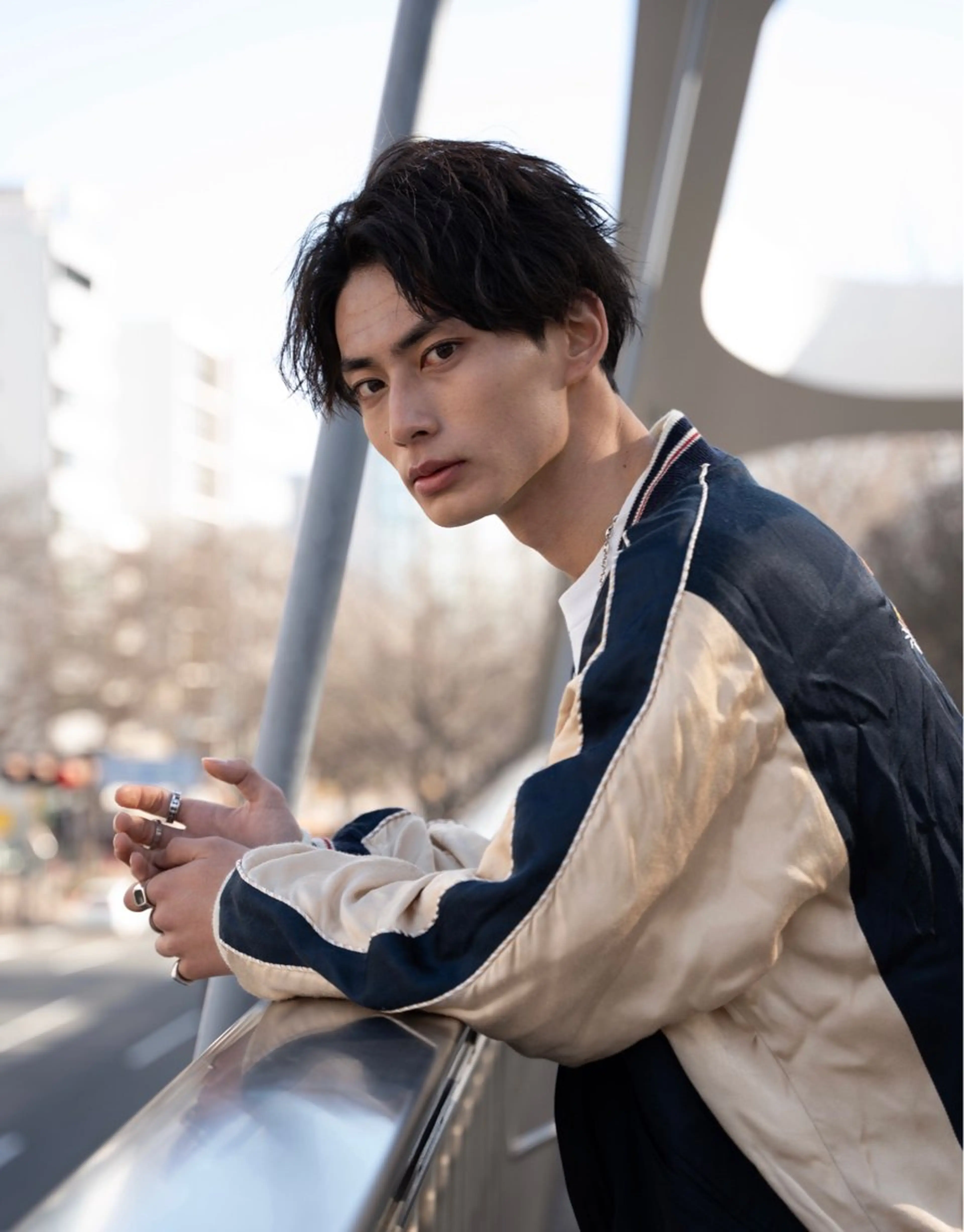 メンズ カット 森本裕/オーナー/ スパイラルパーマのヘアスタイル