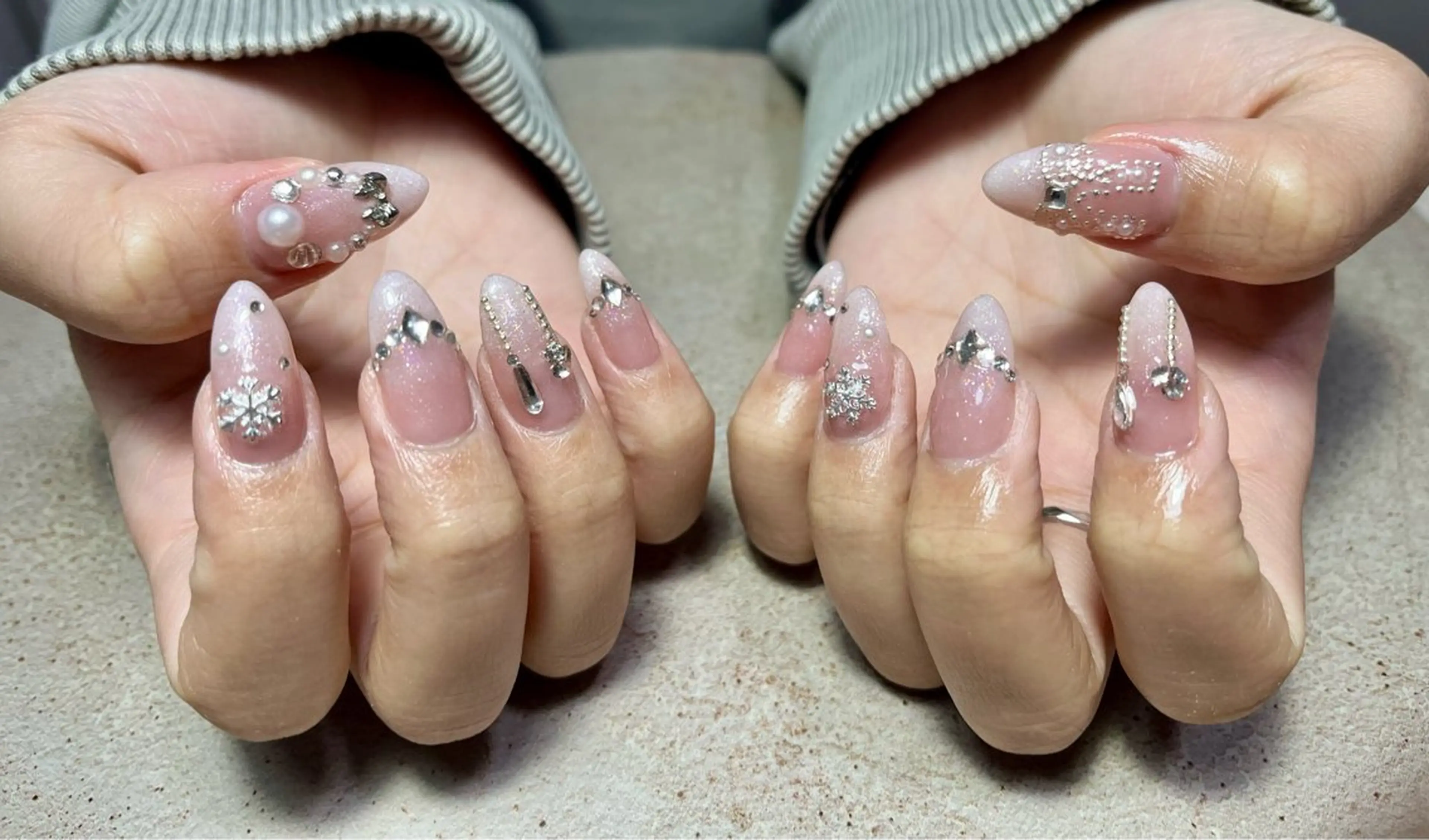 ネイル ハンドネイル goldgleams ちなのネイルデザイン