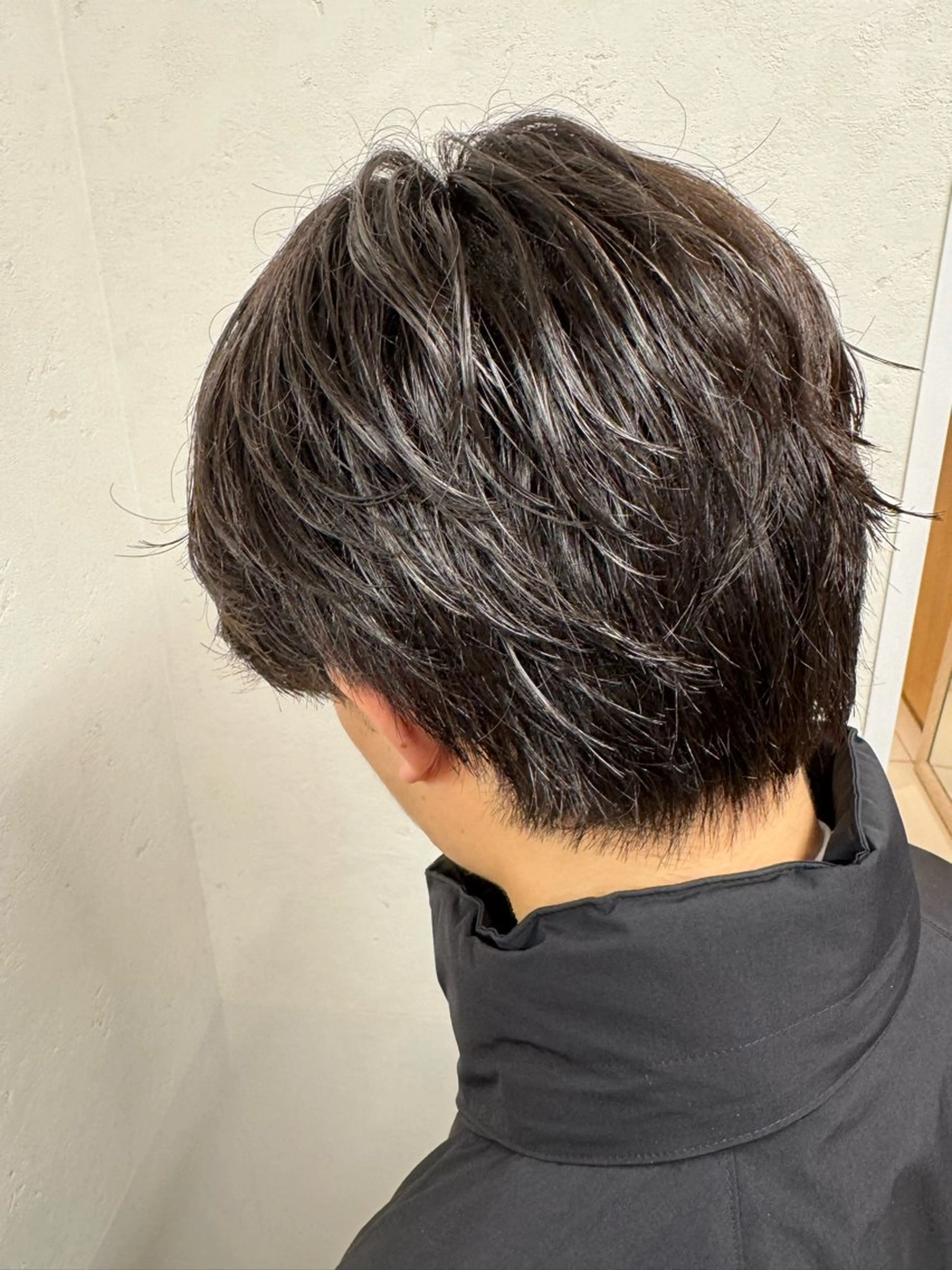 ショート メンズ カット パーマ/ハイトーン /吉田眞のヘアスタイル