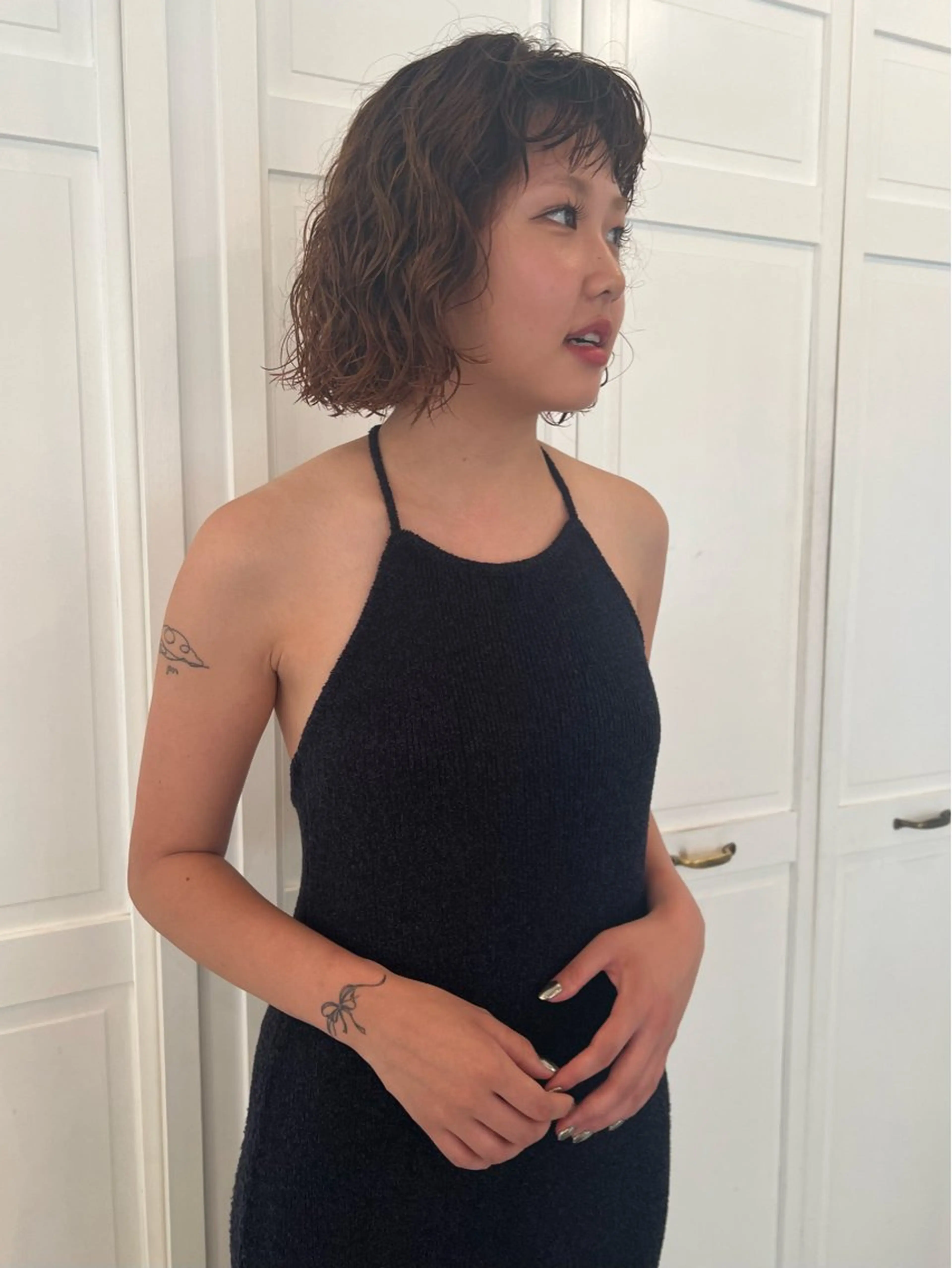 パーマ パーマ ブリーチカラー🎀 韓国風/寺門美優のヘアスタイル