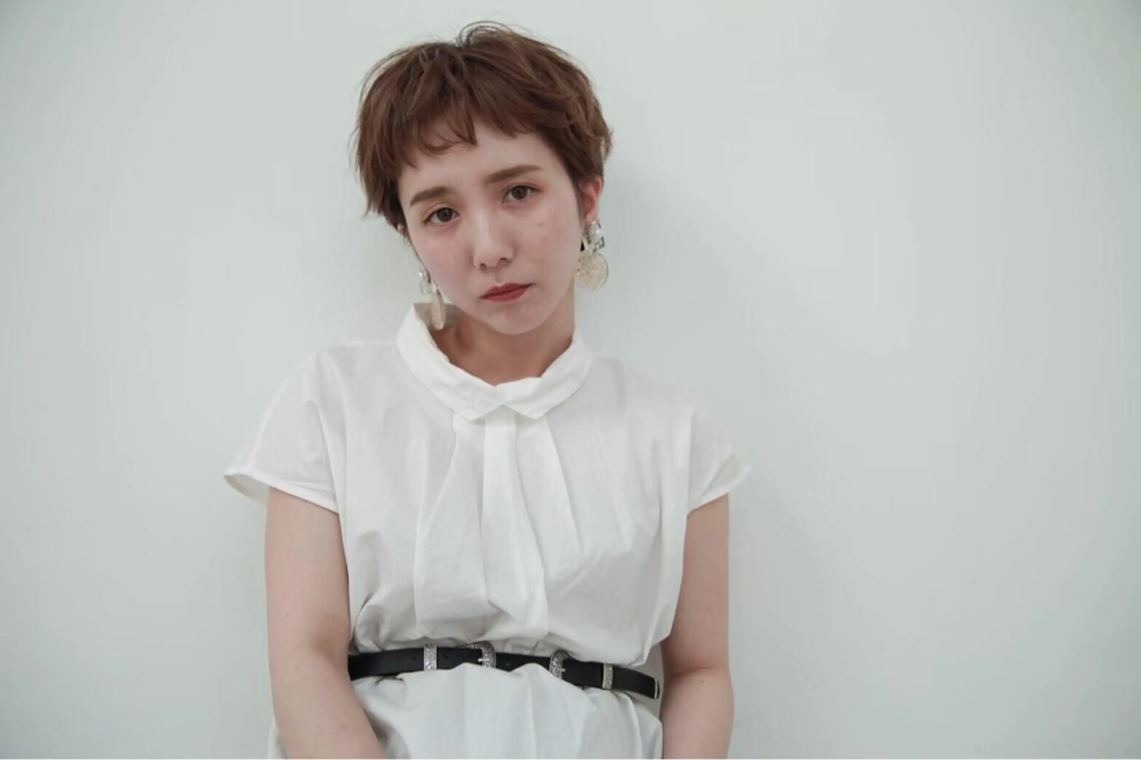 ショート カラー パーマ ヘアアレンジ メンズ キッズ ネイル マツエク・マツパ EnBlesS西宮 マンツーマン神道有基のヘアスタイル