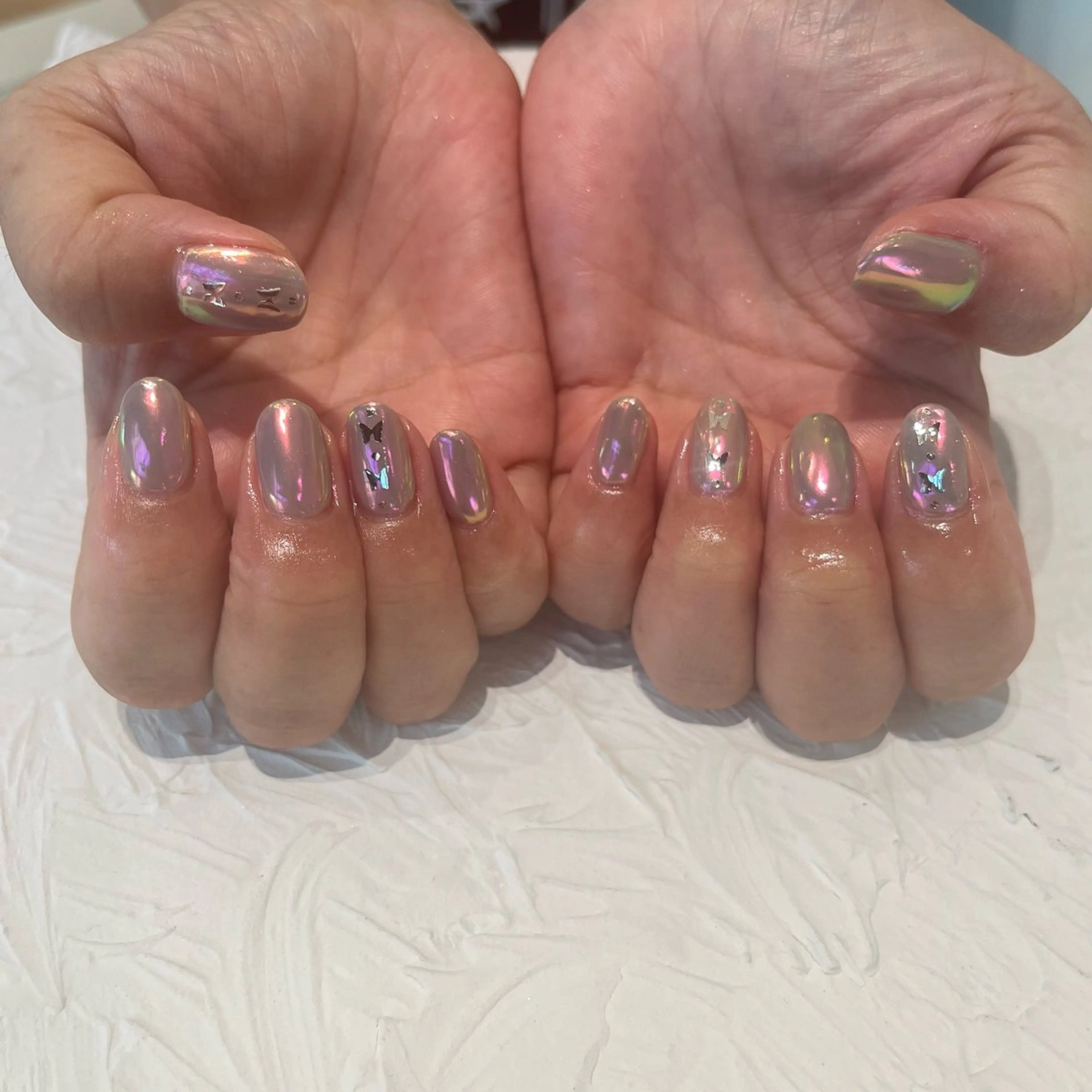 ネイル 四之宮 百花のネイルデザイン