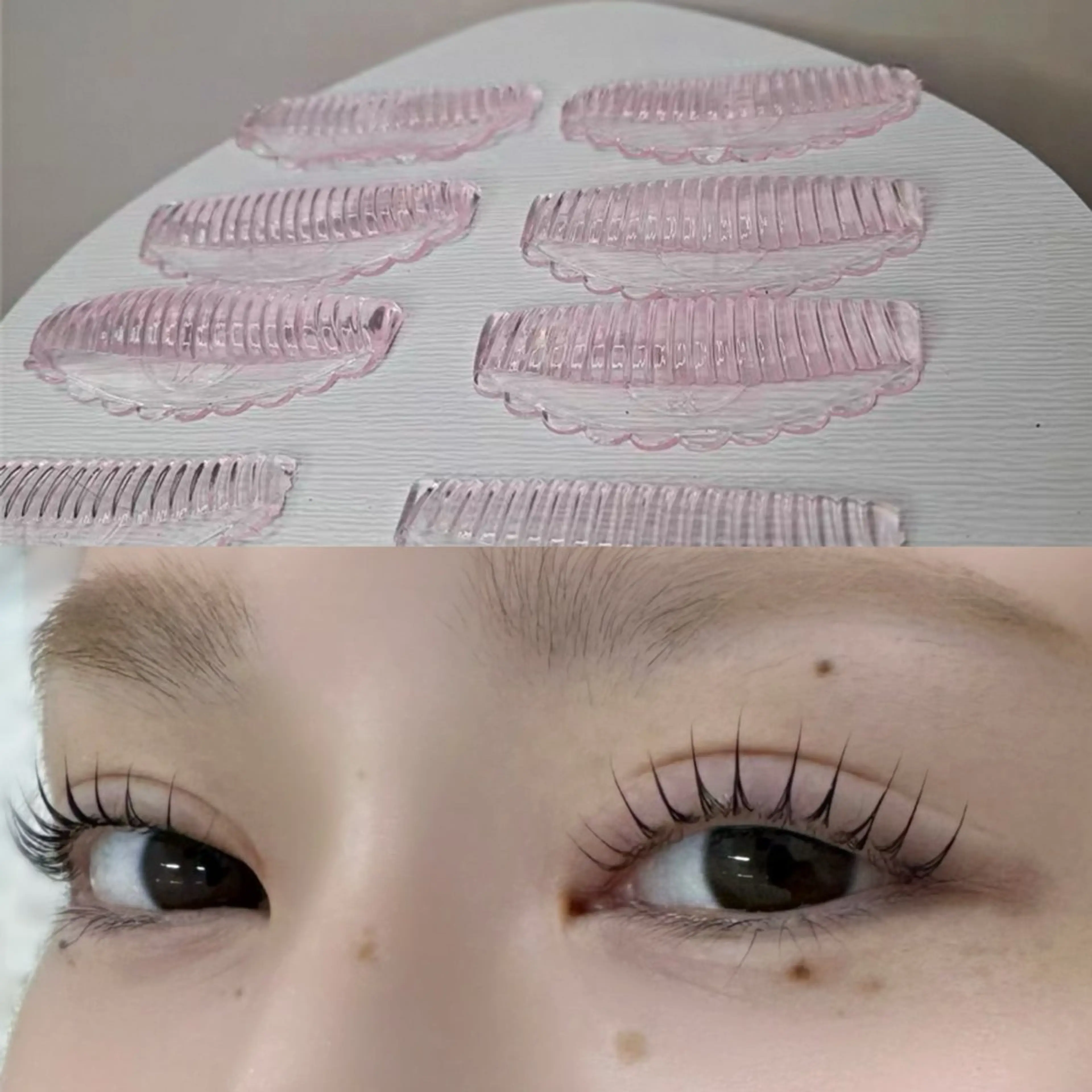 【韓ドル束感まつげパーマ】パリジェンヌラッシュリフト【トリートメント付き】の写真