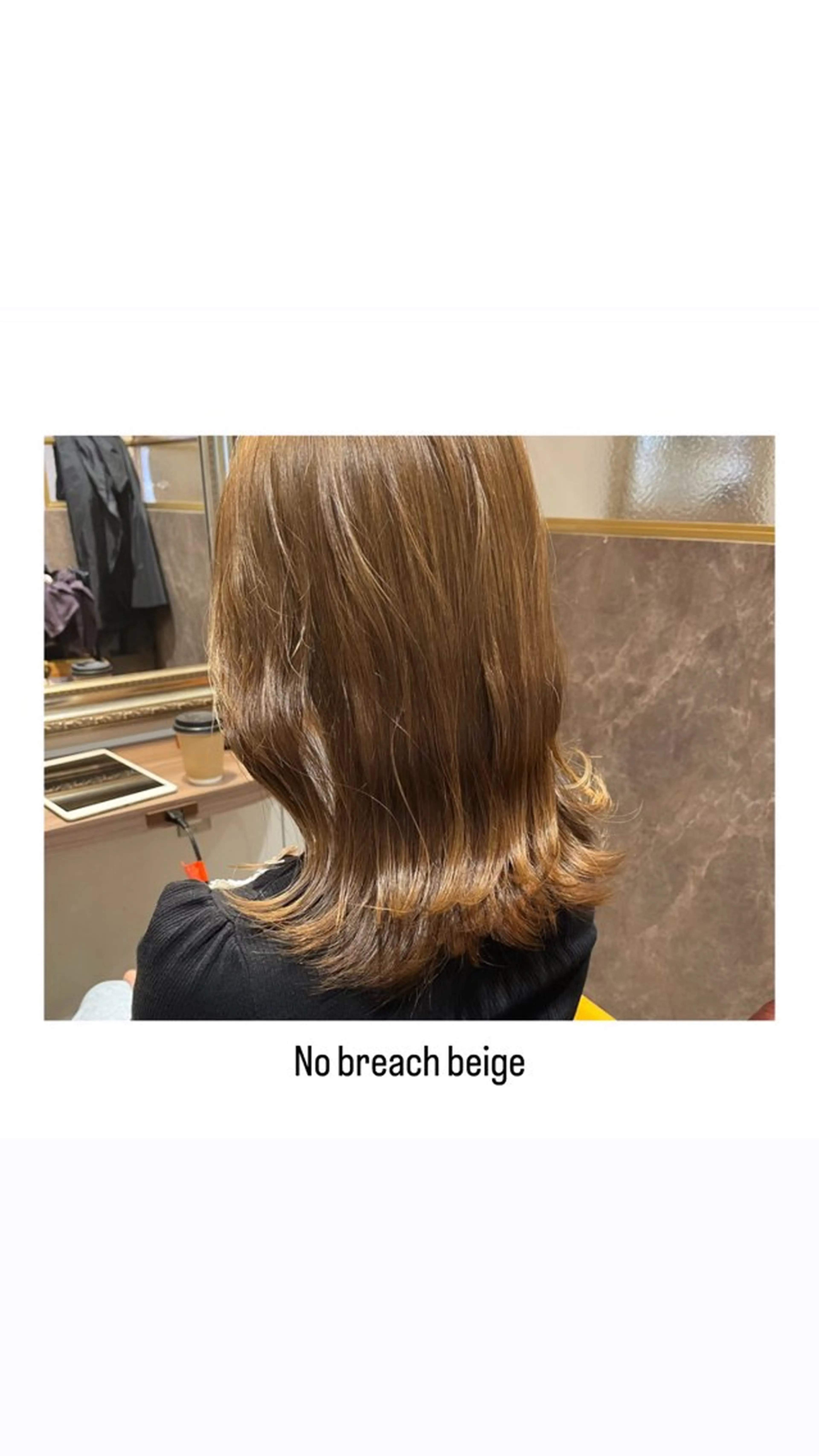 ミディアム カラー ベージュカラー ブリーチ ブリーチなしカラー カット ヘアカラー トリートメント hiro【沿線で叶う 似合わせhair】のヘアスタイル