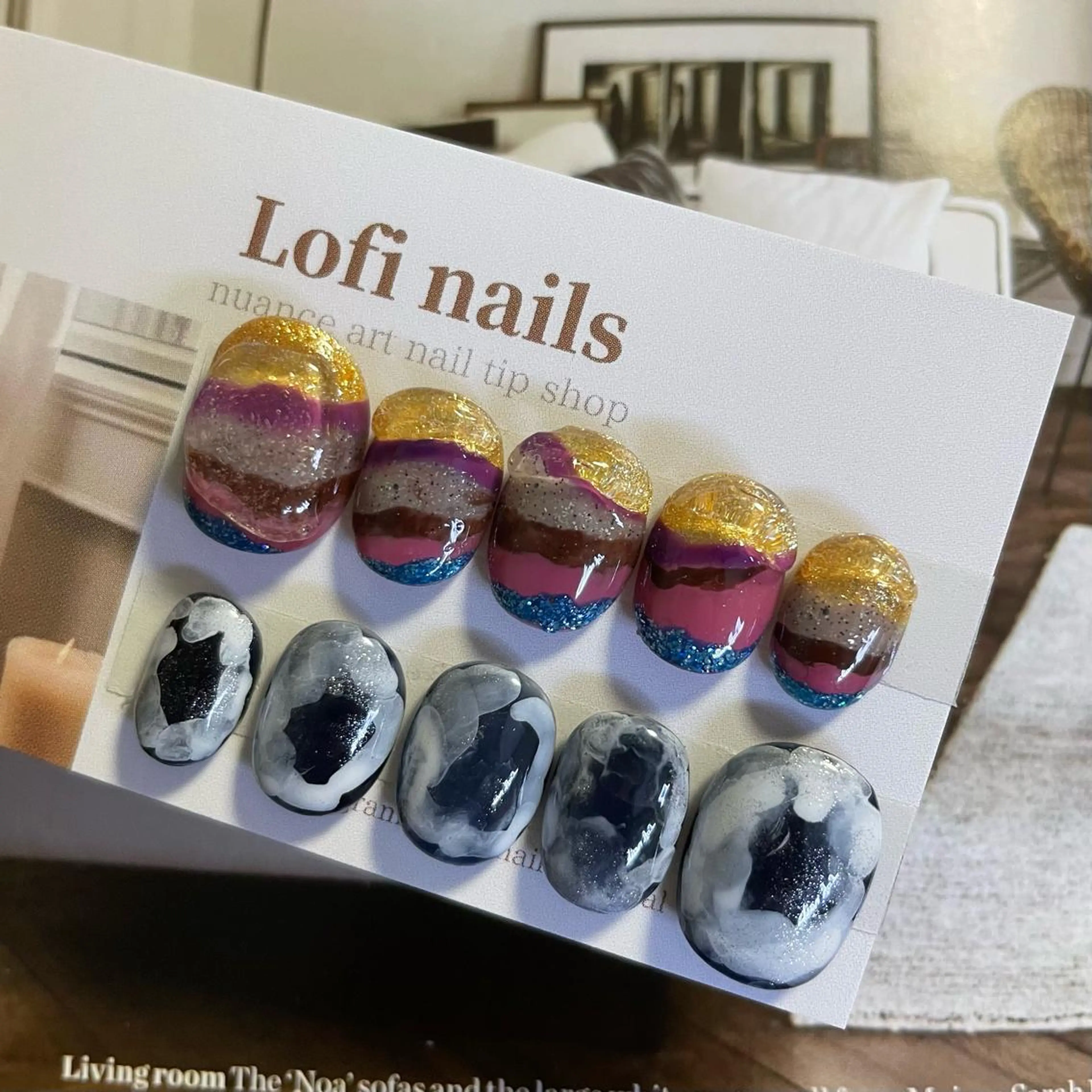 ネイル ネイルチップ その他(ネイル) Lofinails ちひろのネイルデザイン
