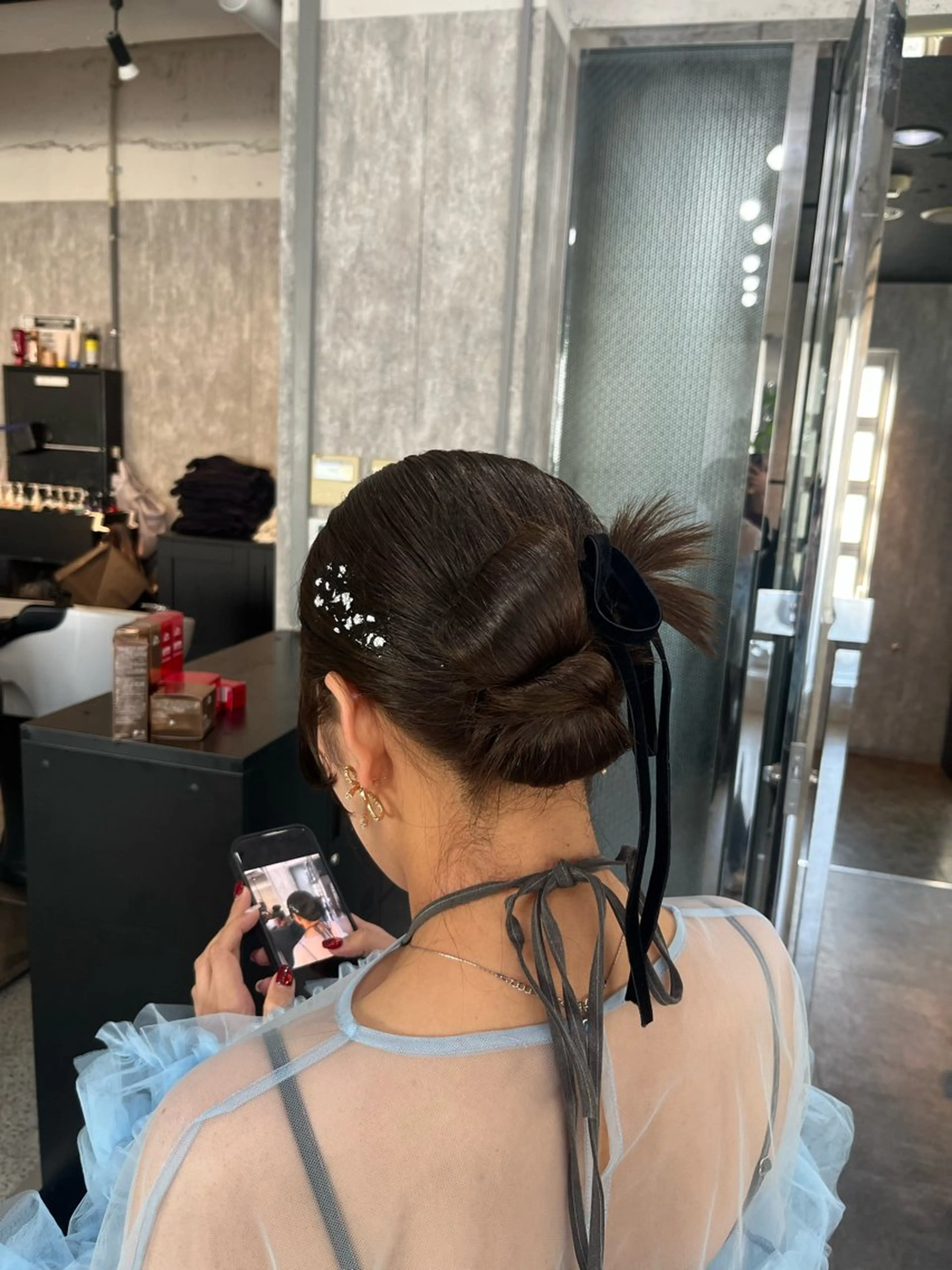 セミロング TIDEHAIR shina⋆𝜗𝜚のヘアスタイル