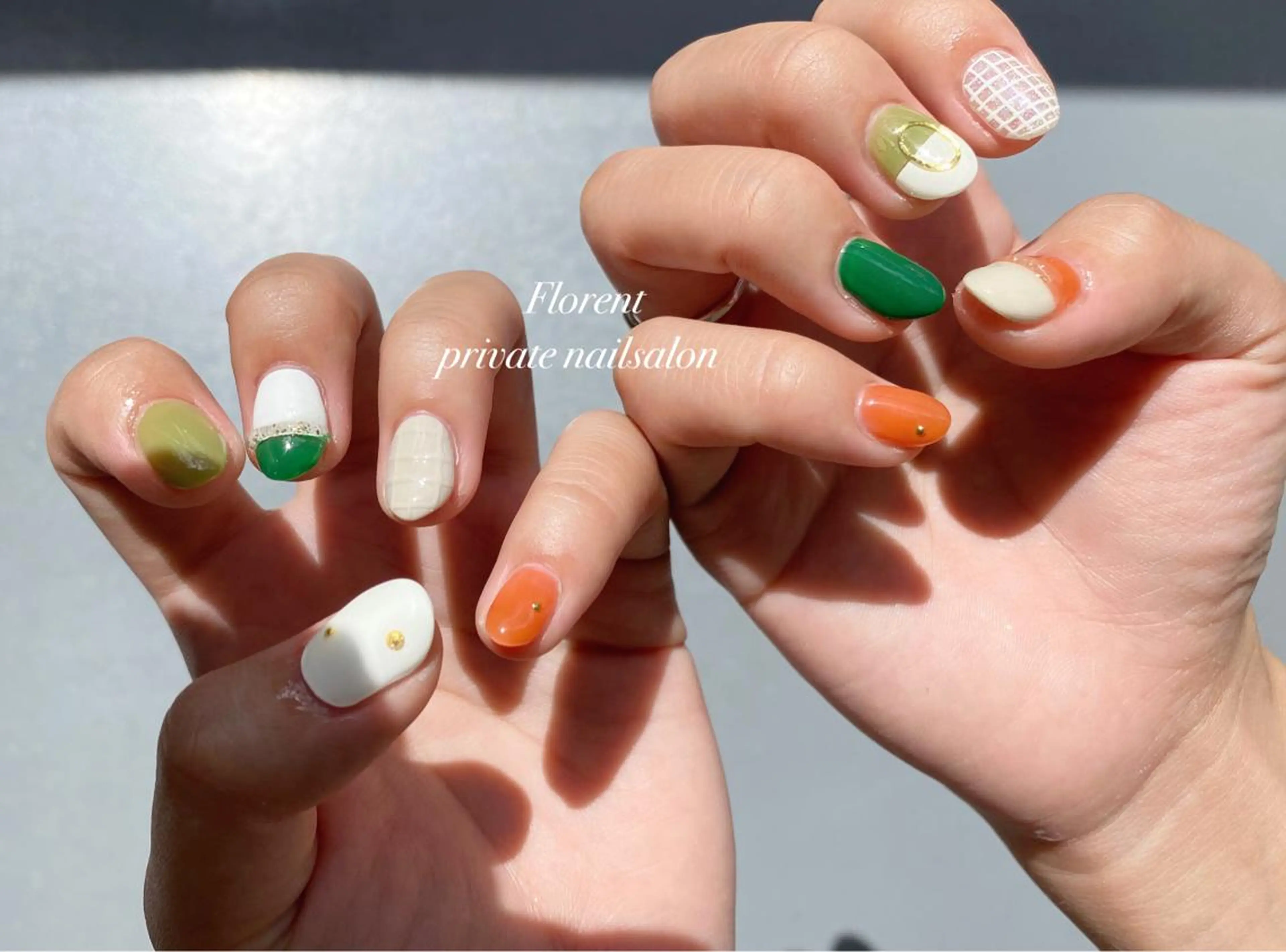ネイル ハンドネイル florent nailのネイルデザイン