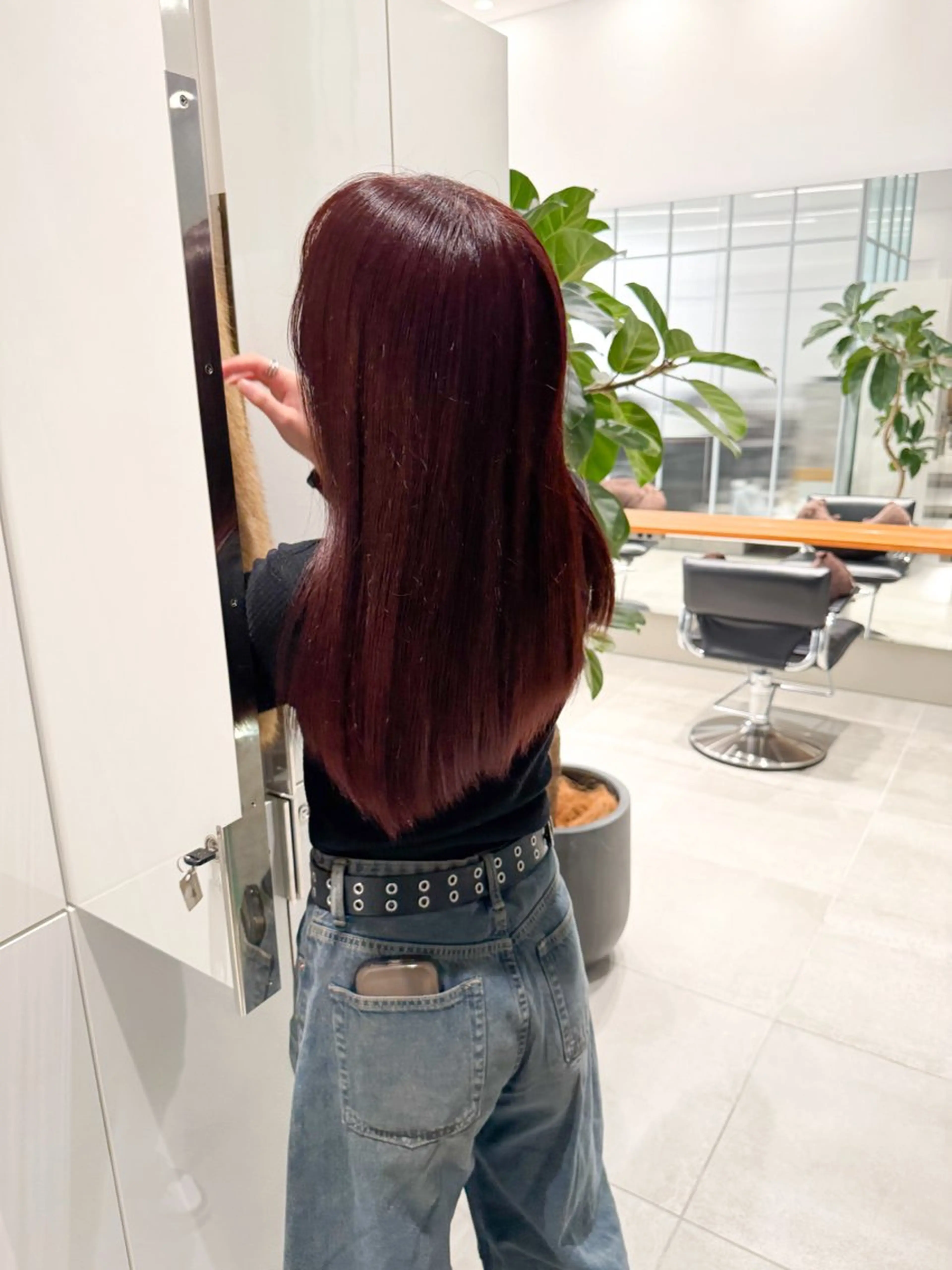 ロング カラー ヘアカラー ひかり／ベージュ ／似合わせカットのヘアスタイル