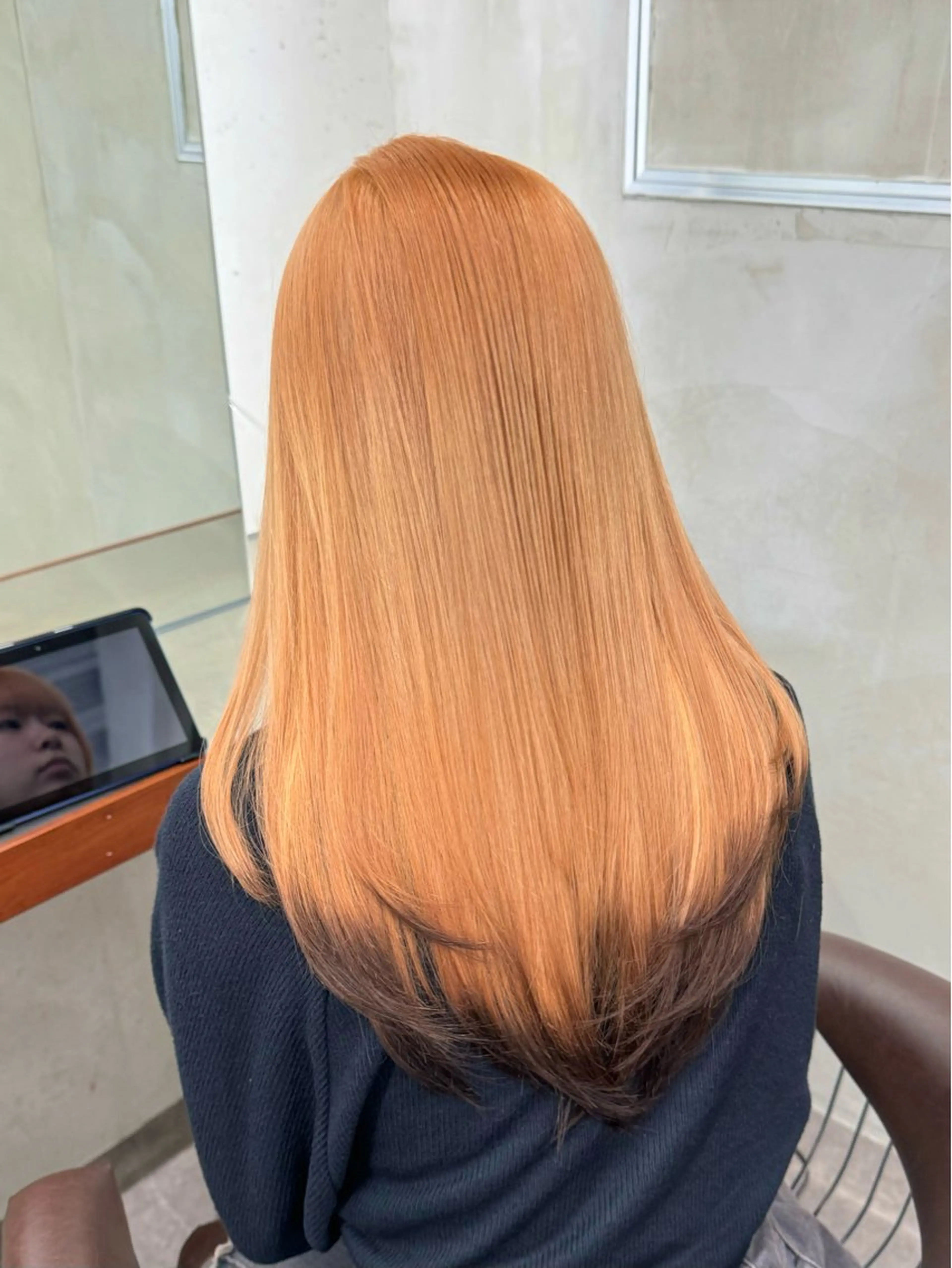 ロング カラー 似合わせカット/ ハイトーン/aoiのヘアスタイル