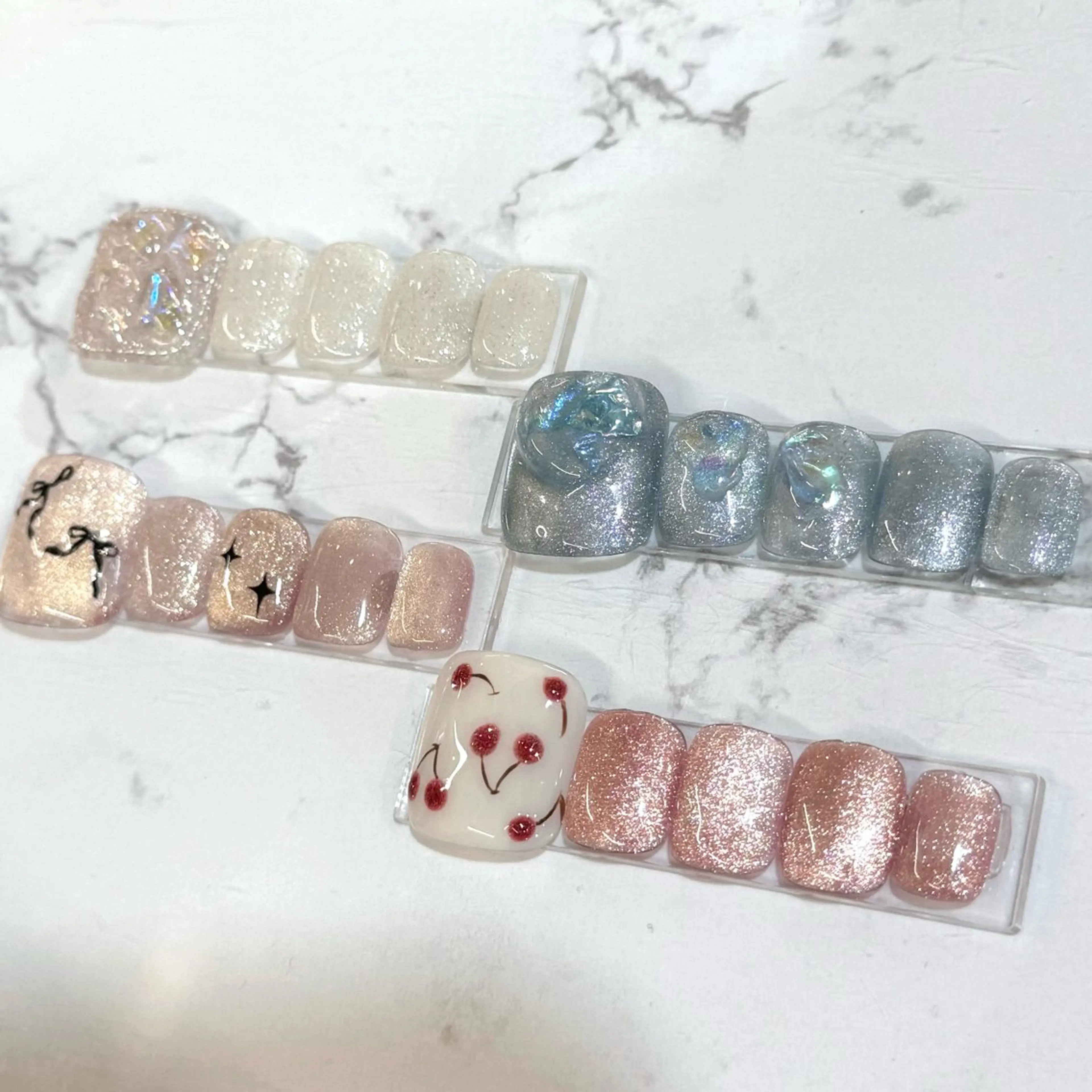 初回オフ半額✨オフあり☘️フット定額🪞(パラジェル使用)の写真