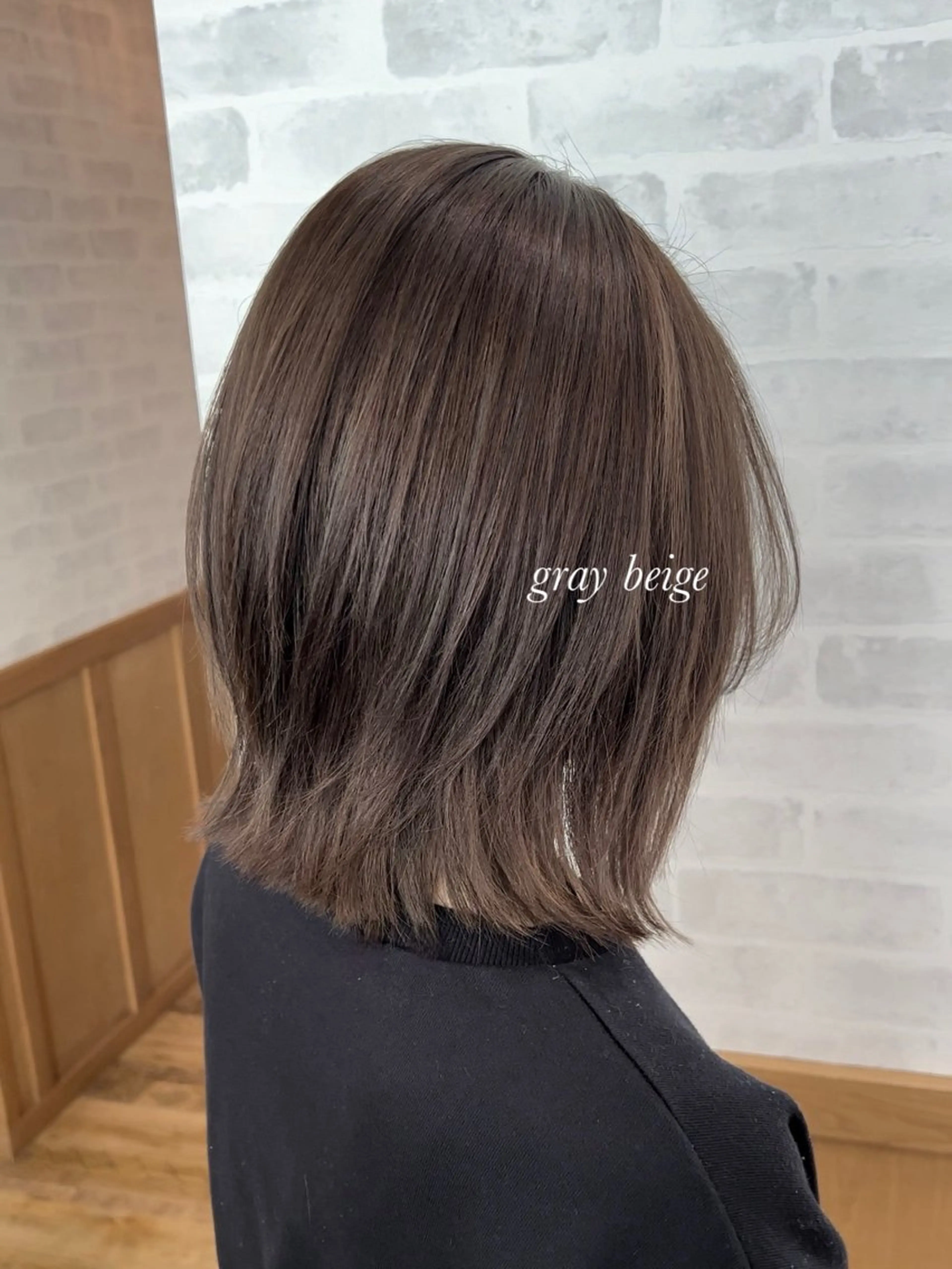 ミディアム カラー ブリーチ 透明感カラー ダブルカラー ブリーチなしカラー PETZjasmine所属・顔周りカット/透明感 カラー🤍大塚蛍のヘアスタイル