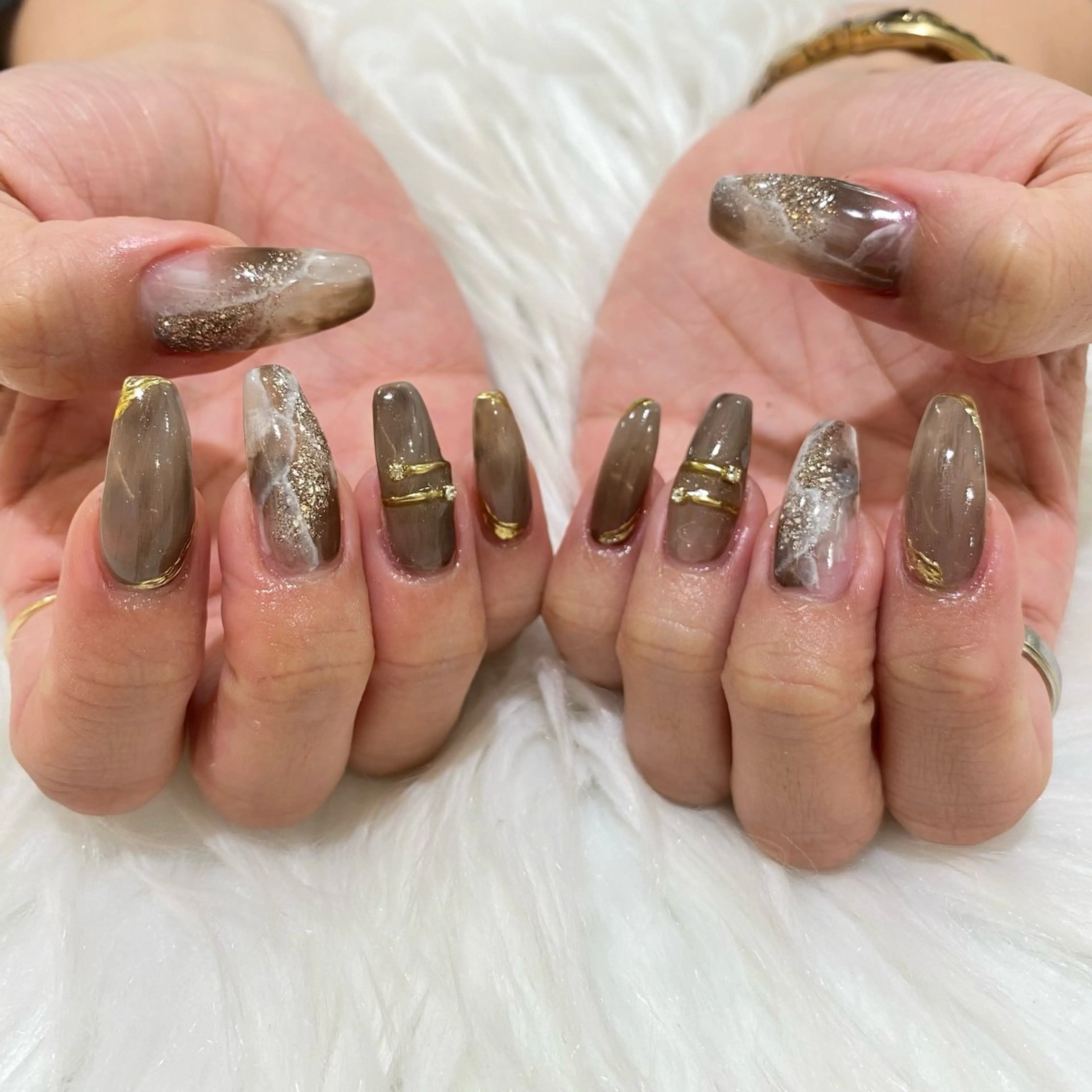 ネイル ハンドネイル 🥀たなか れね🍋のマツエク・マツパデザイン