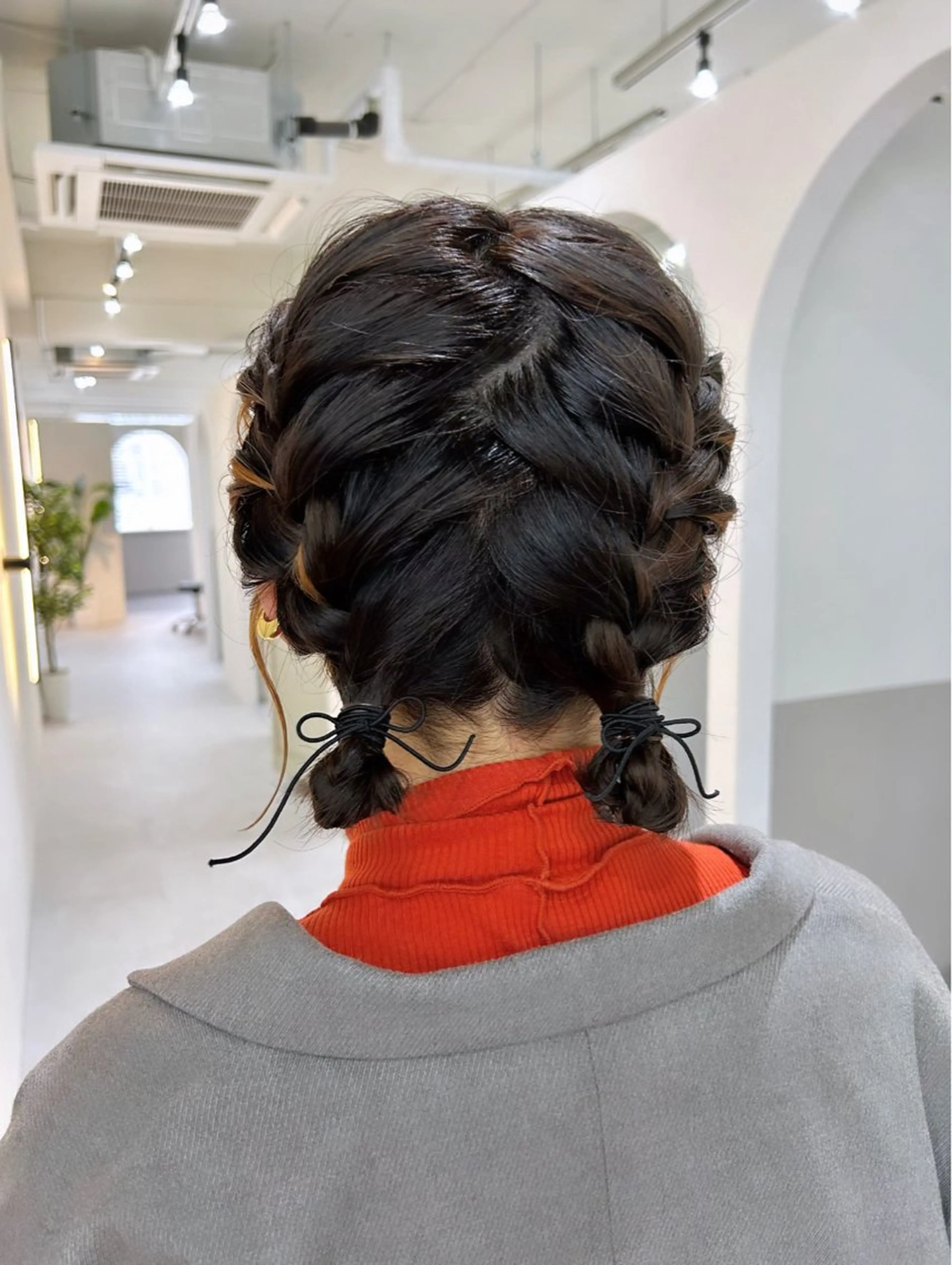 ミディアム カット 縮毛矯正 トリートメント ふわっとレイヤー‪☆ 菅原 千鶴のヘアスタイル