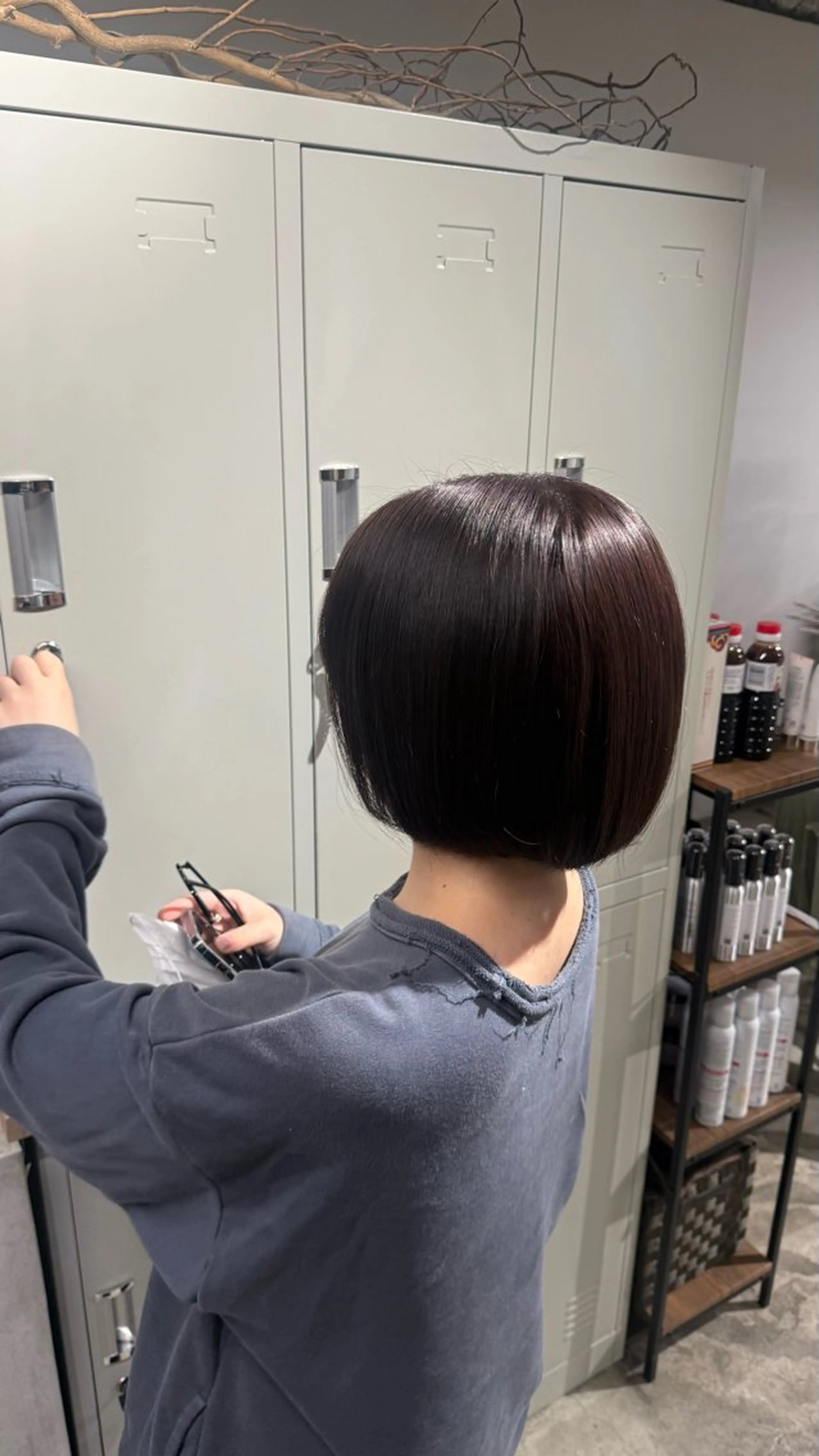 ショート カラー 山本 彩美香のヘアスタイル