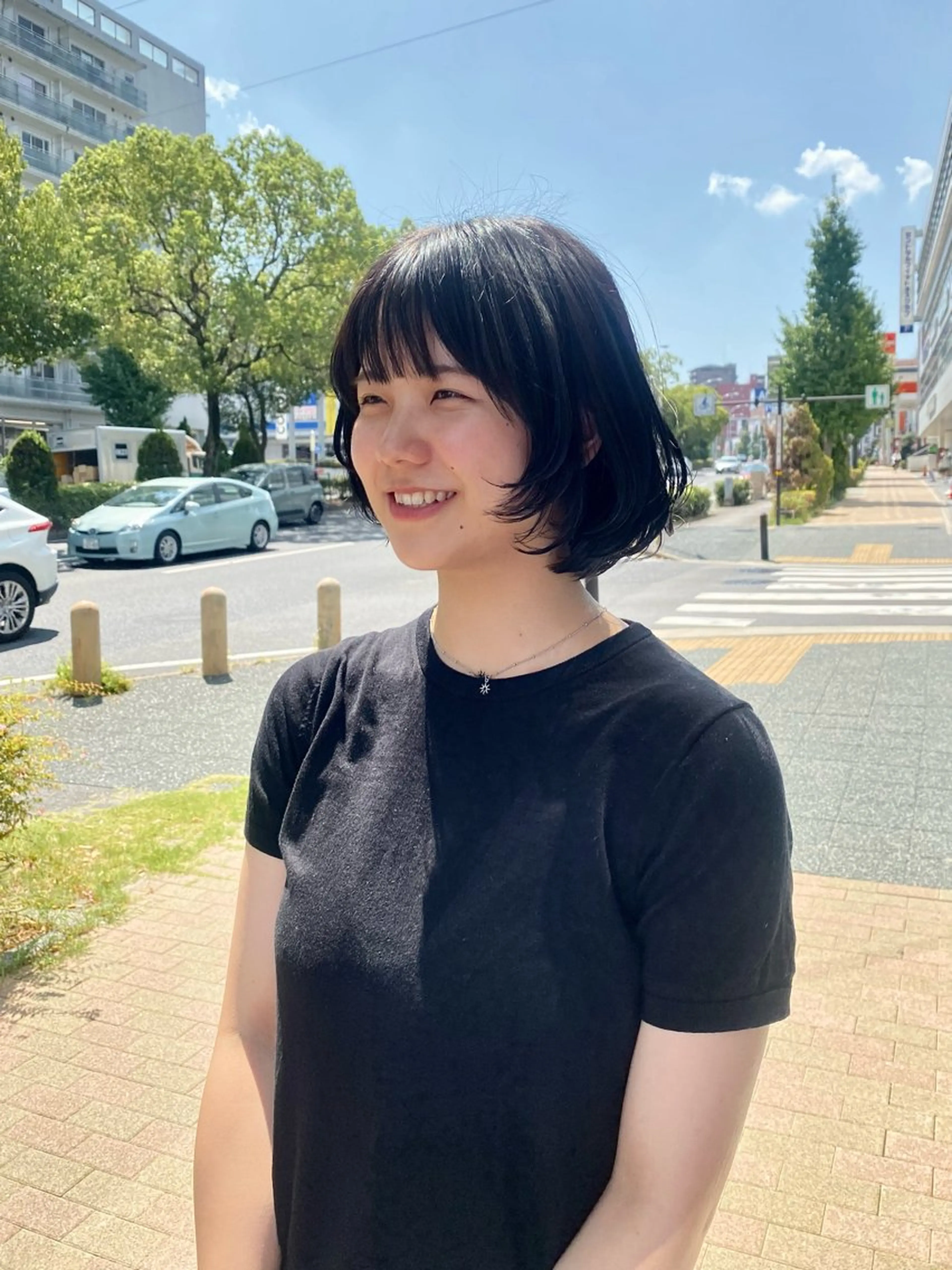 ショート マツザキ マナトのヘアスタイル