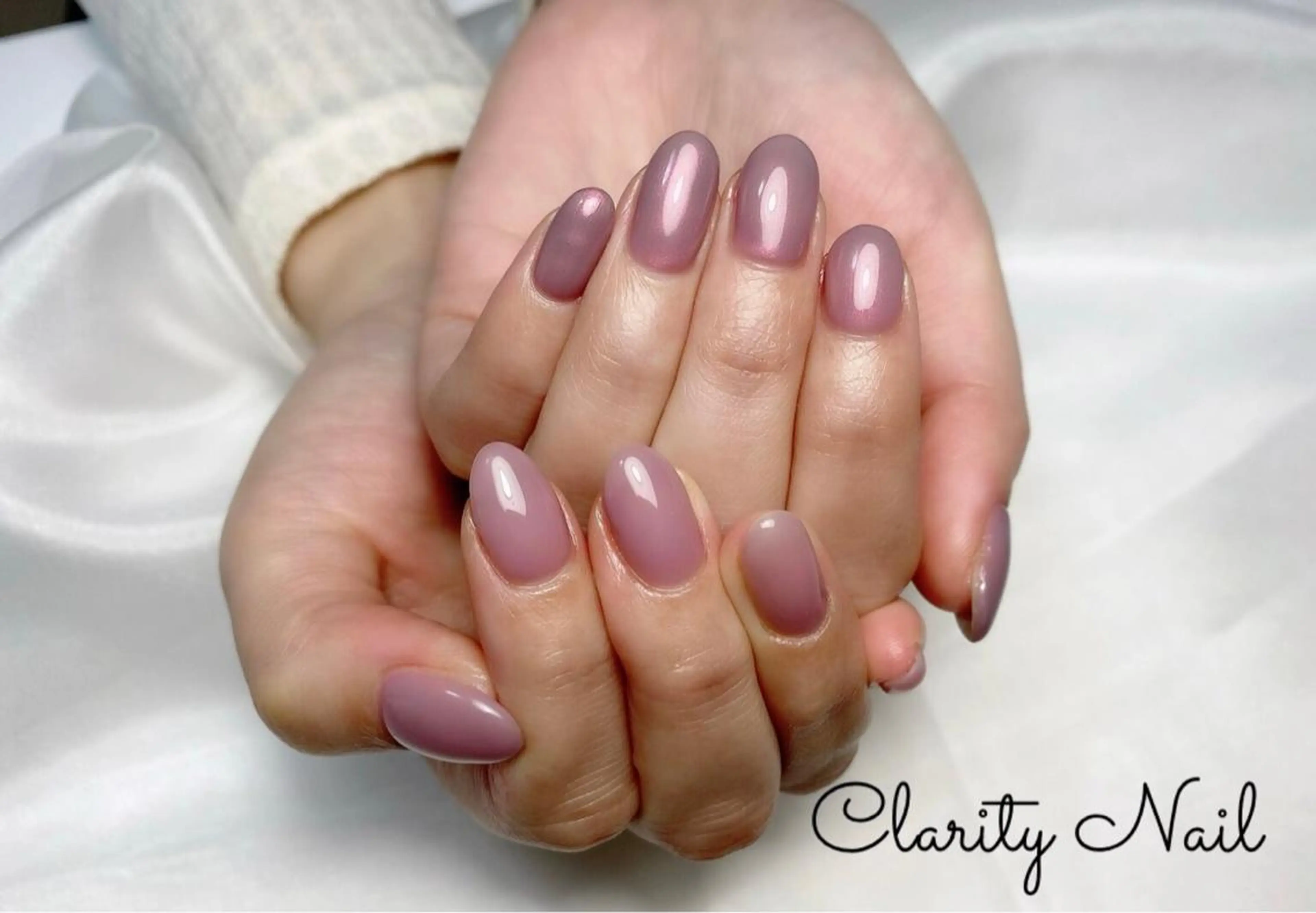 ネイル ワンカラーネイル ハンドネイル Clarity Nailのネイルデザイン