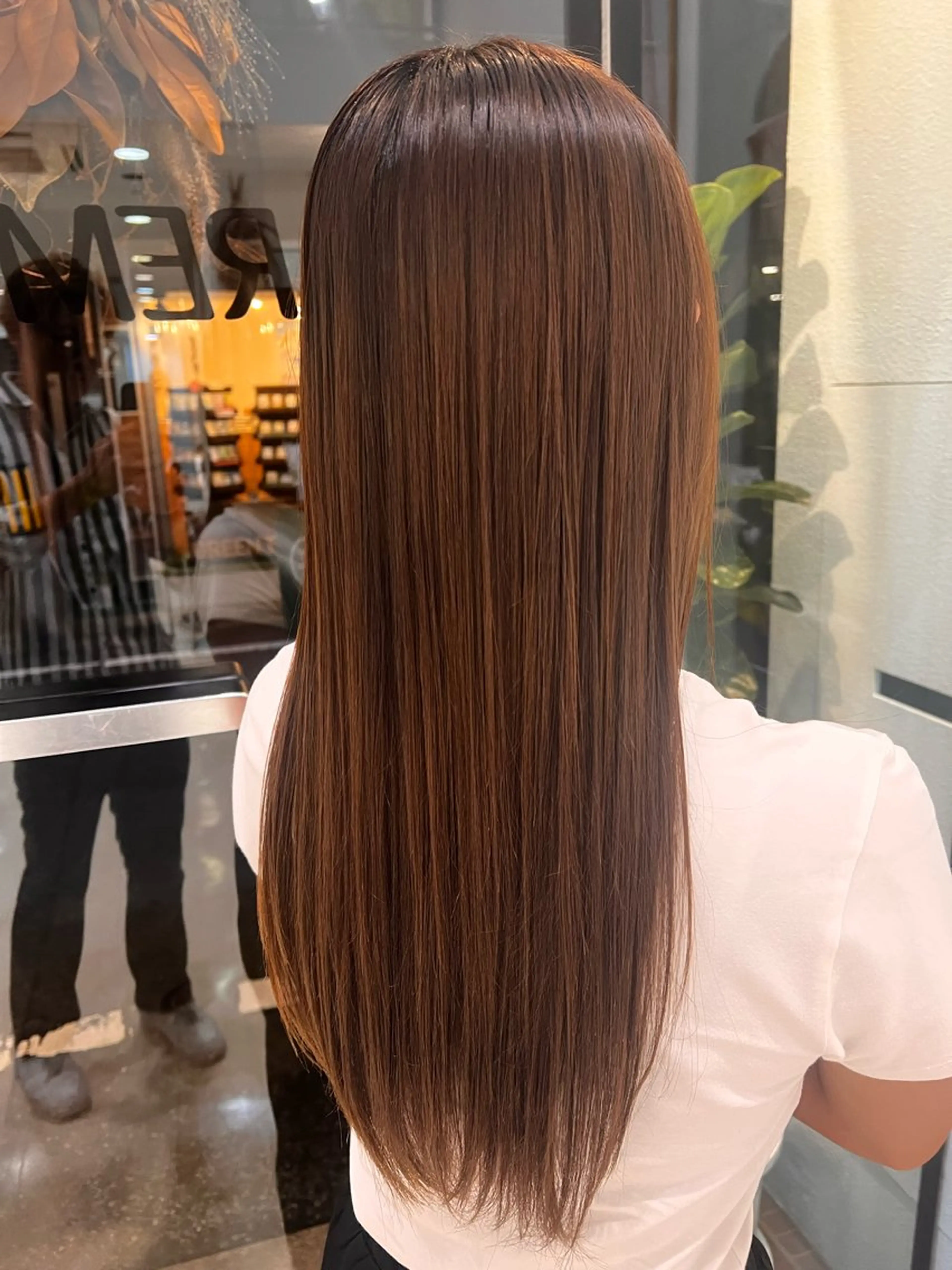 ミディアム カラー パーマ ヘアアレンジ メンズ 縮毛矯正 堀井 凌平のヘアスタイル