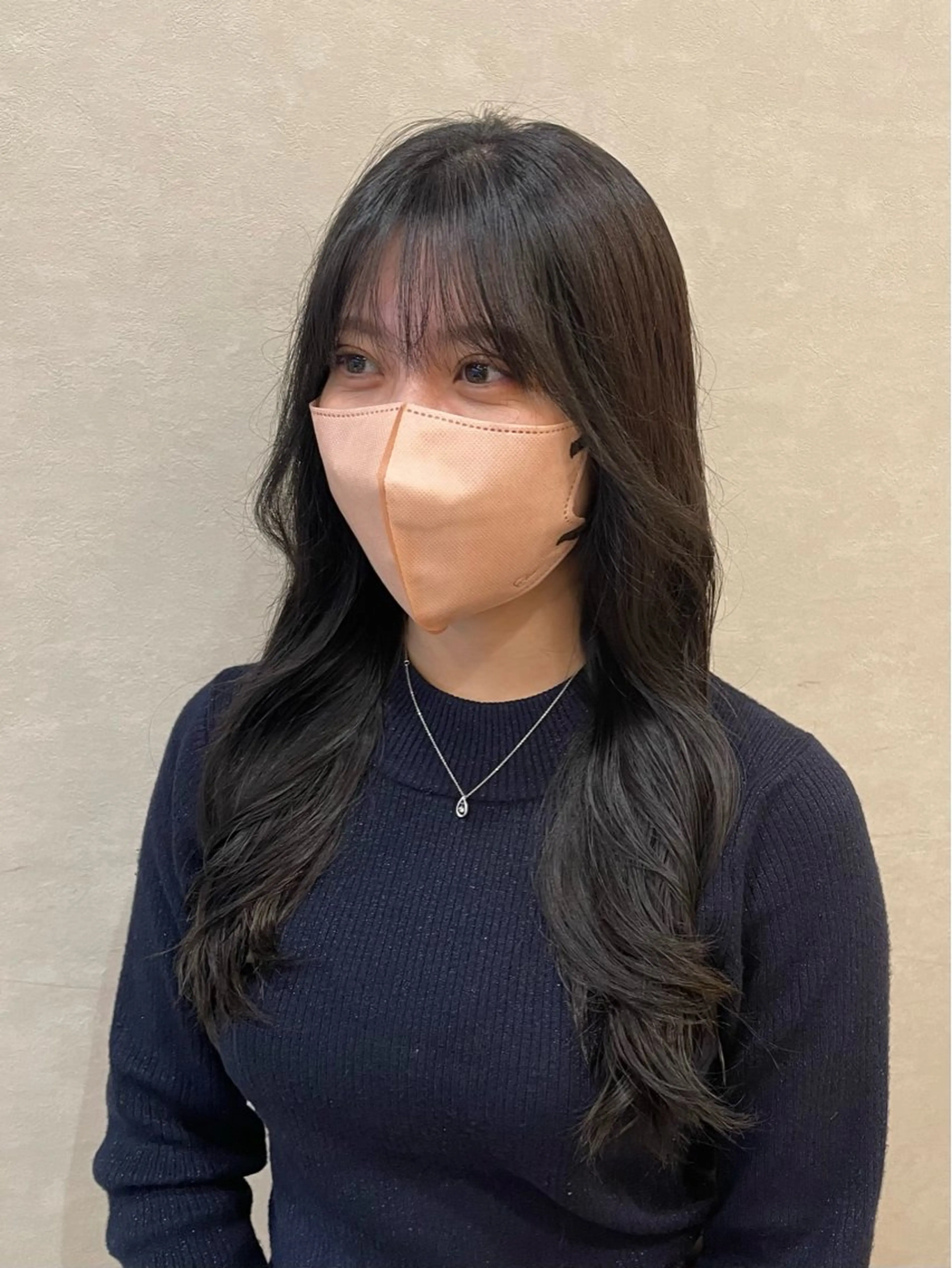 ロング パーマ 小川 泉美のヘアスタイル