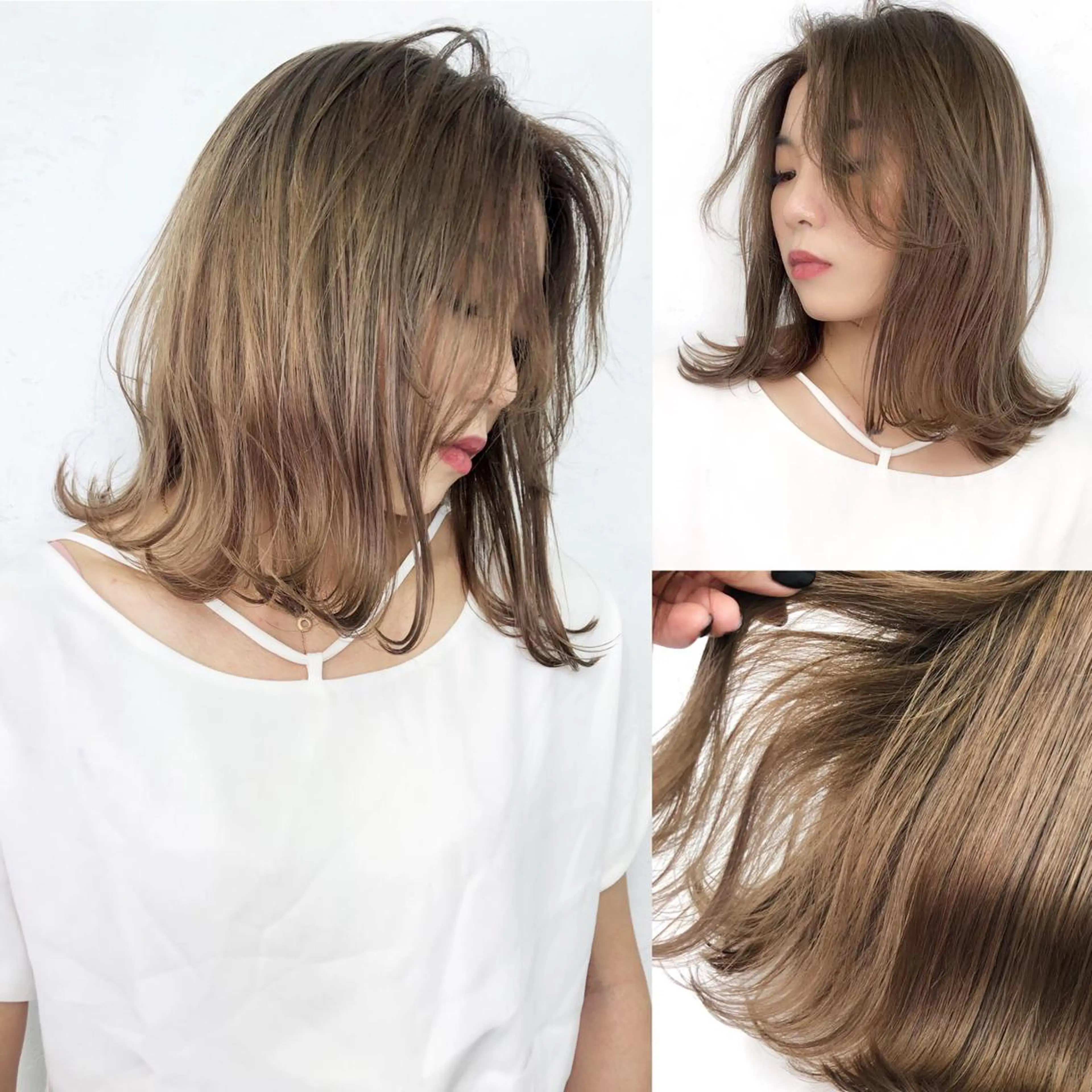 ミディアム カラー メンズ pigment所属・♡MIHO♡ スタイリストのヘアスタイル