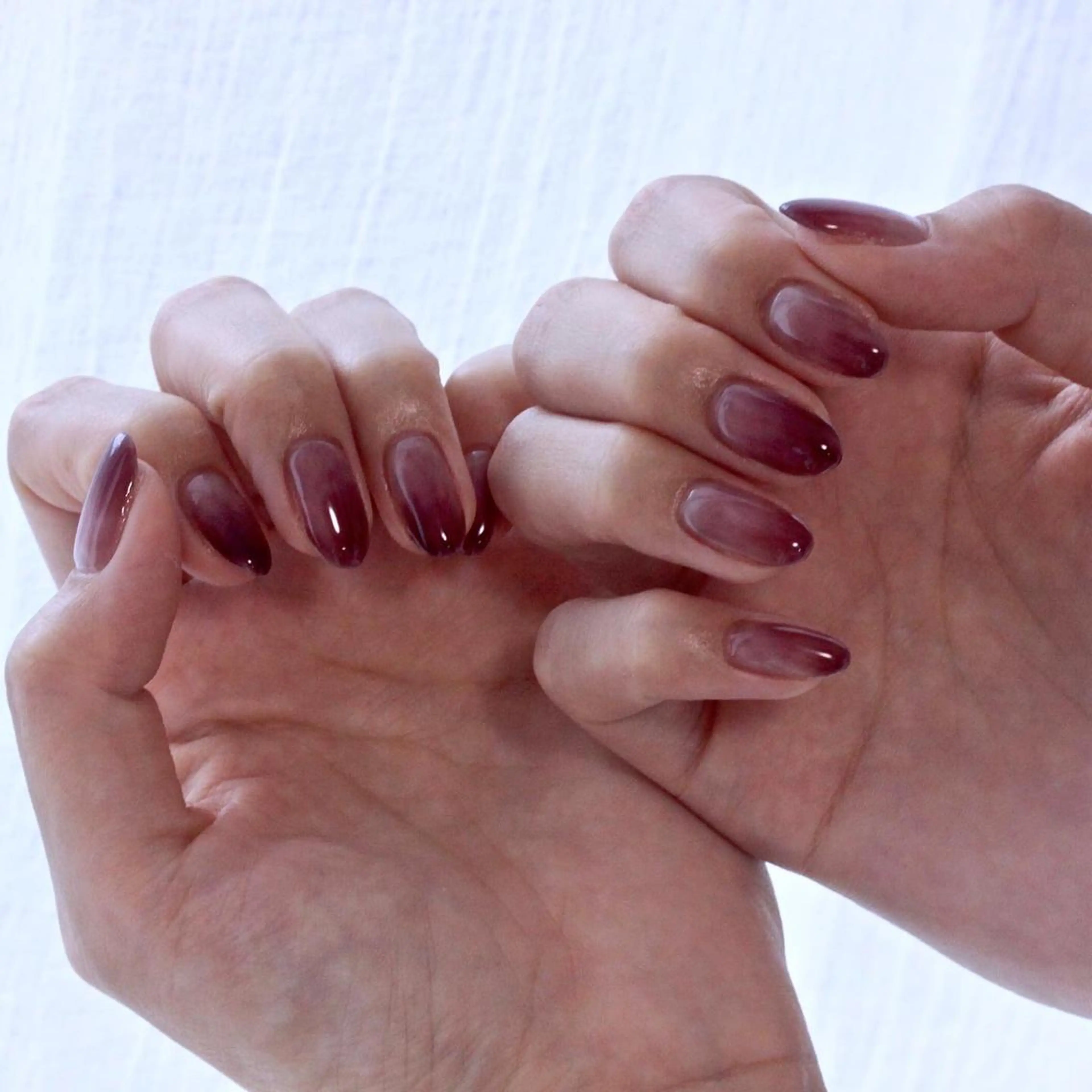 ネイル ブラウン ハンドネイル Elio 国泰寺のネイルデザイン