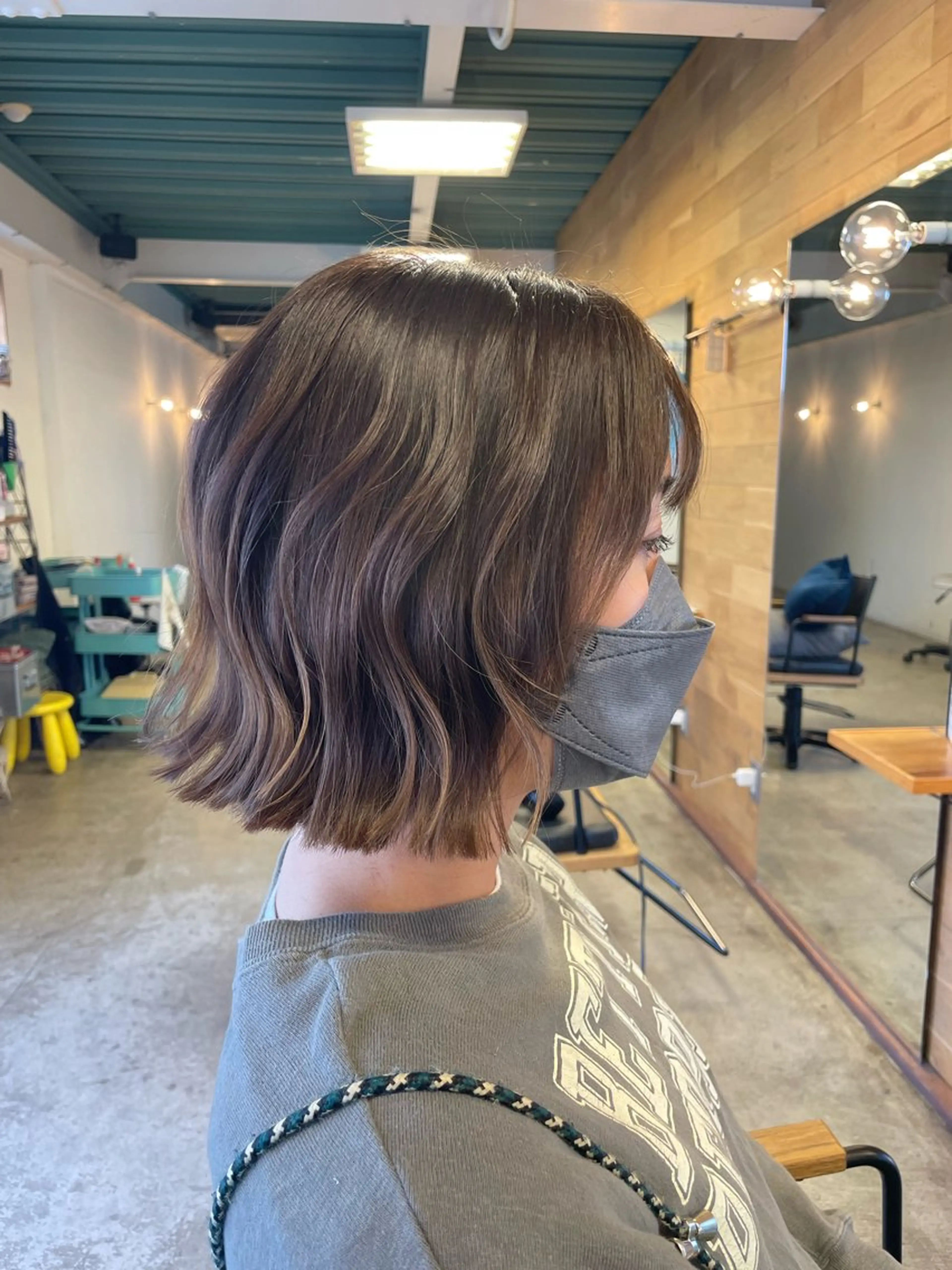 ミディアム Hair Salon Compass(ヘアサロン コンパス)所属・畑村 まゆみのヘアスタイル