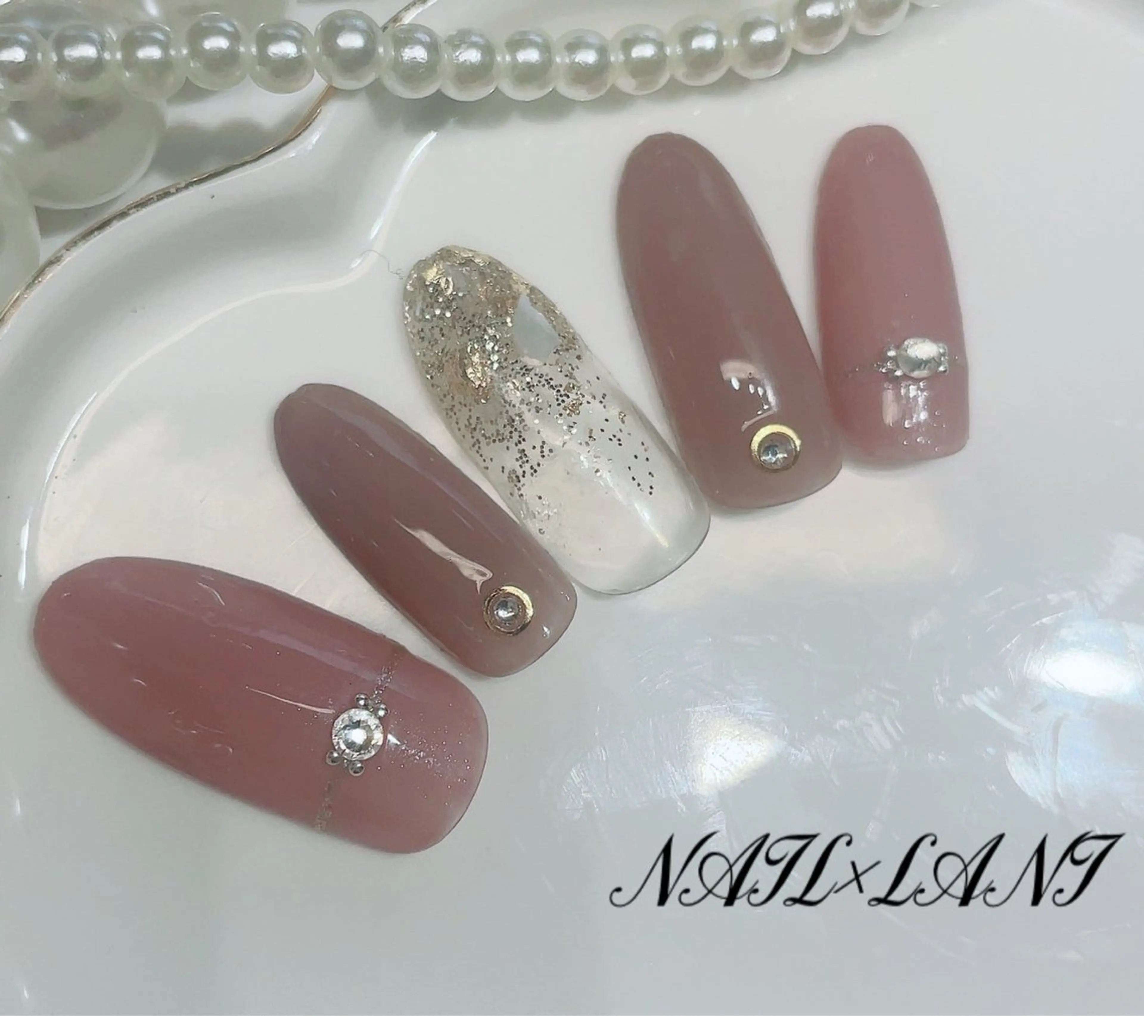 ネイル フットネイル ジェルネイル マグネットネイル パラジェル 練馬駅近ネイルラニ 不細工爪90分で美爪のネイルデザイン