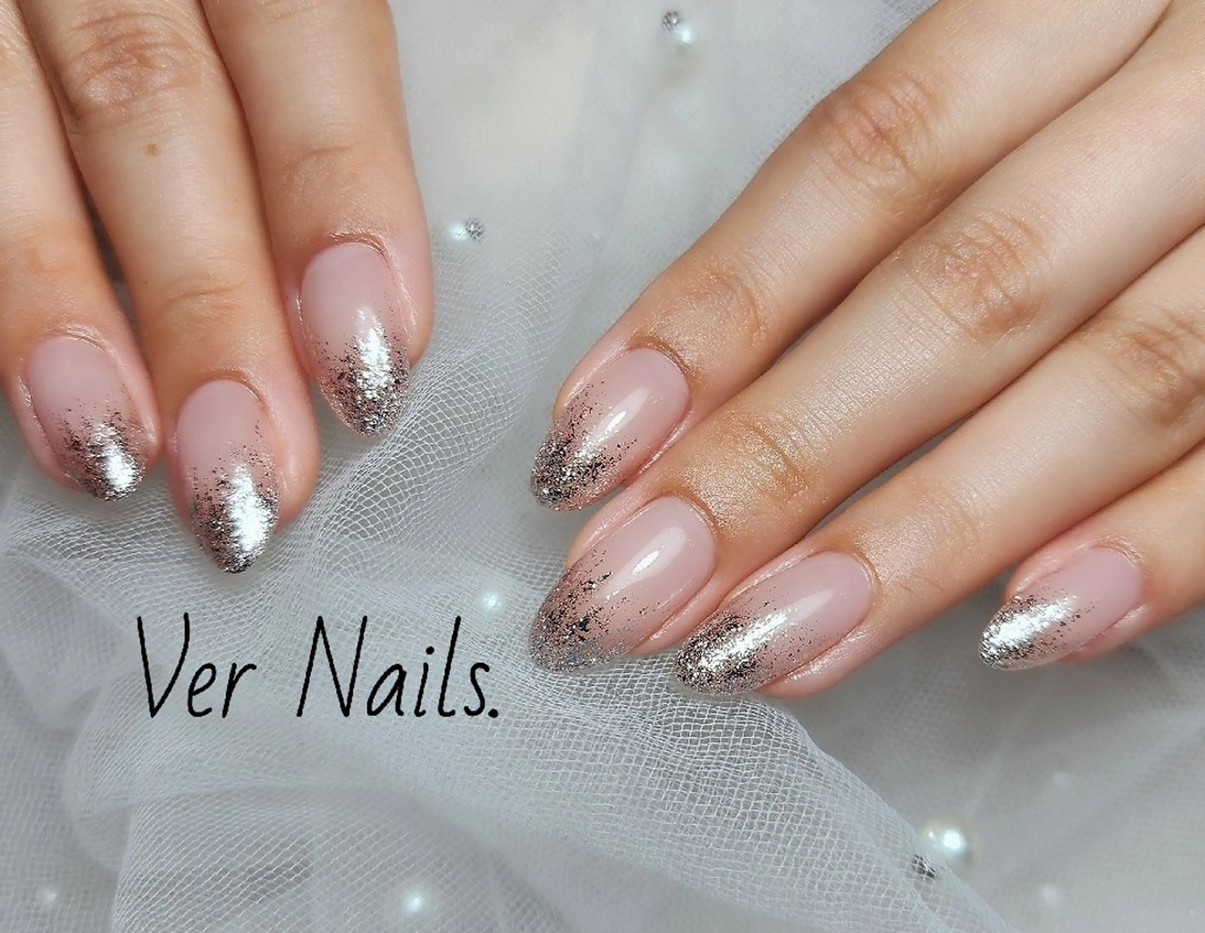 ネイル グラデーション ラメ(グリッター) ラメグラデーション ハンドネイル Ver  Nails.のその他イメージ